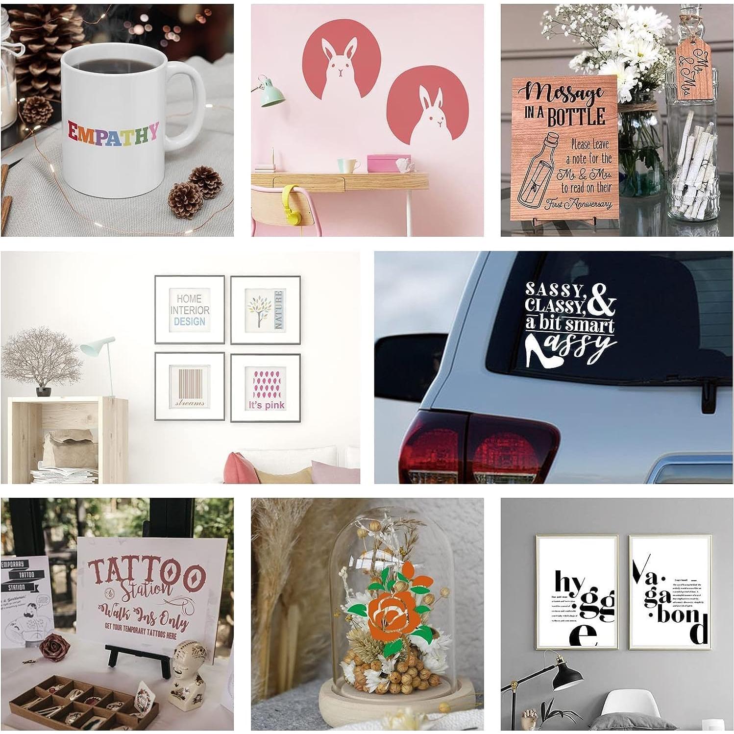 Vinilo Adhesivo Inteligente TAOYIO 14x30.5 cm 36 Paquetes