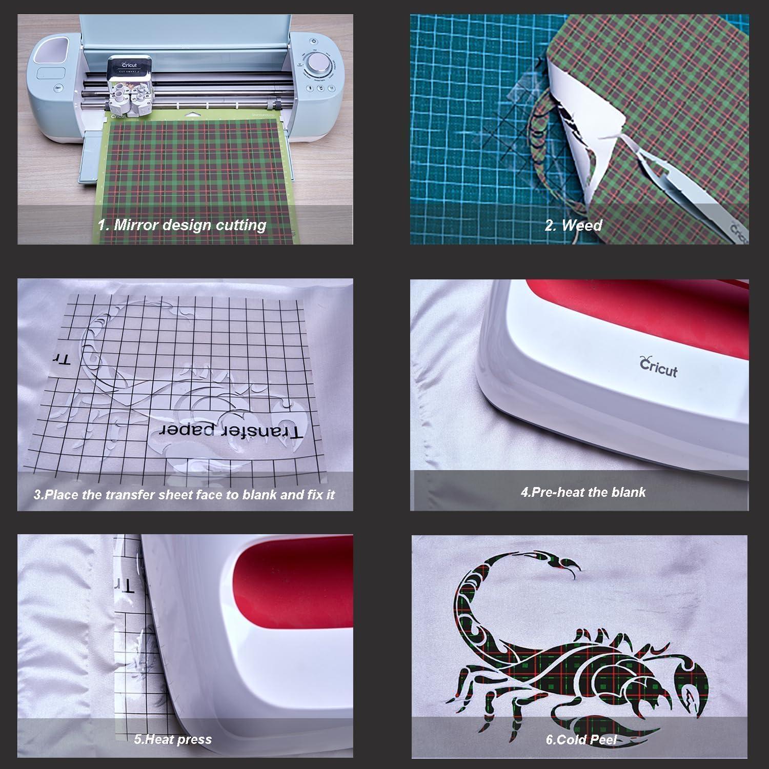 Hojas de Transferencia de Sublimación IKELI 30.5x25.4cm 10pcs