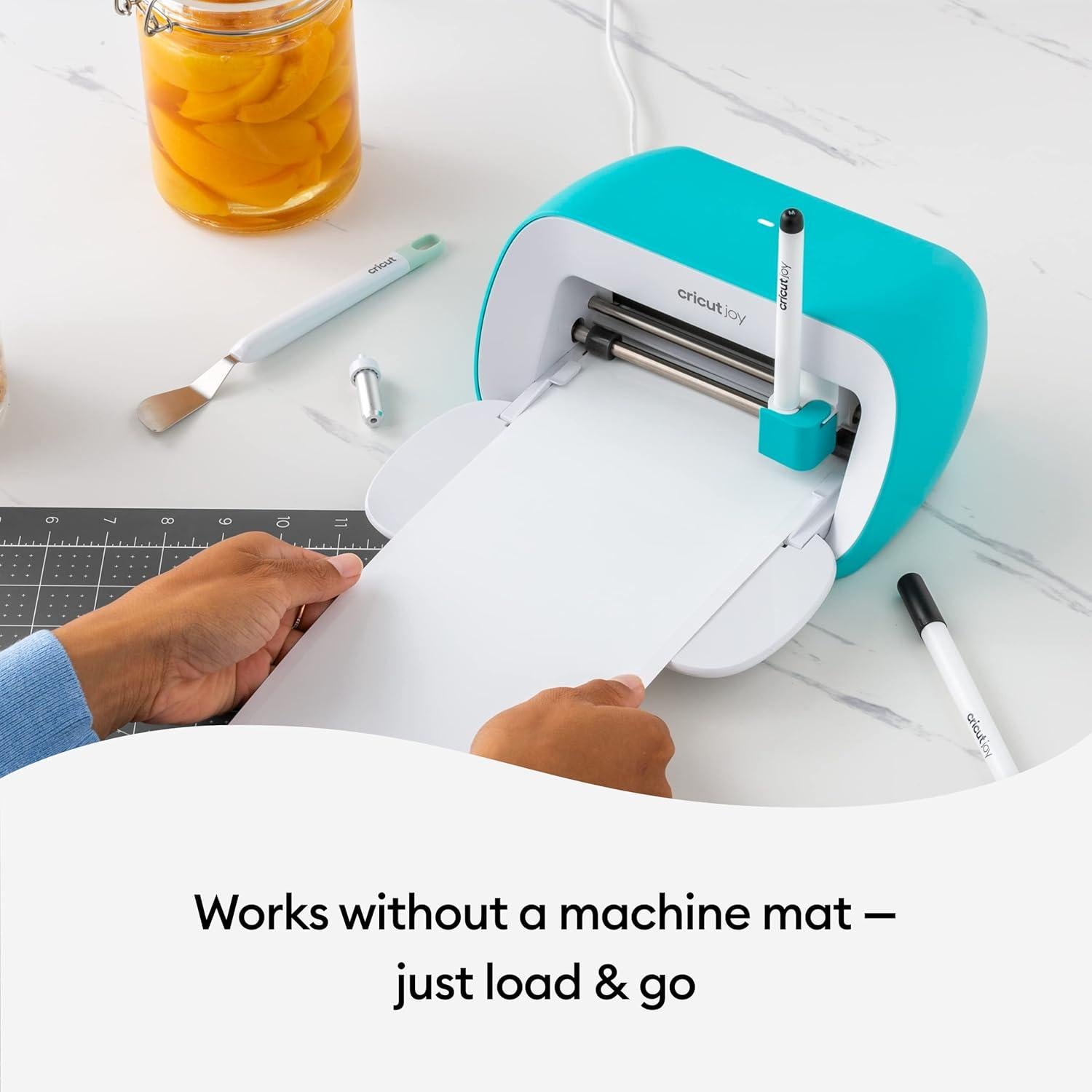 Vinilo Removible Cricut Joy Transparente 14x33cm Paquete de 3