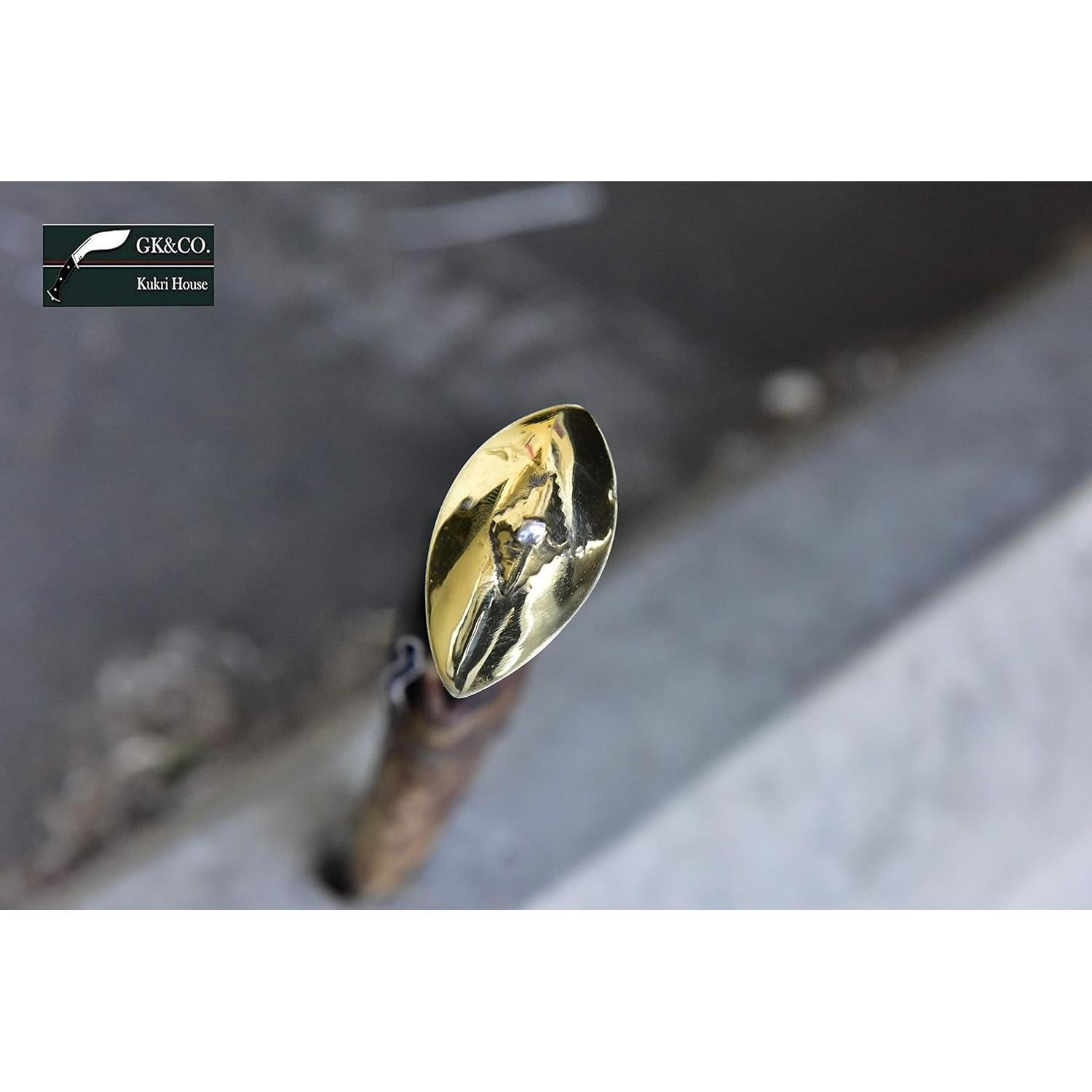 Cuchillo Kukri GK&CO. 5" Hecho a Mano en Nepal - Acero Carbono