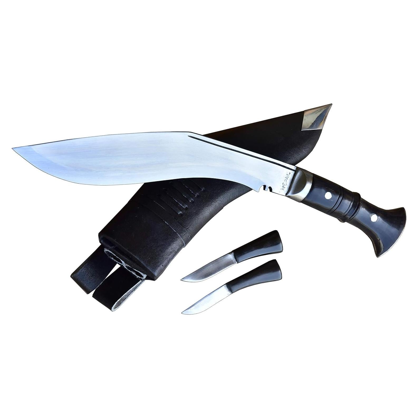 Kukri Genuino GK&CO. Casa Kukri 10.25" Acero Carbono Hecho a Mano