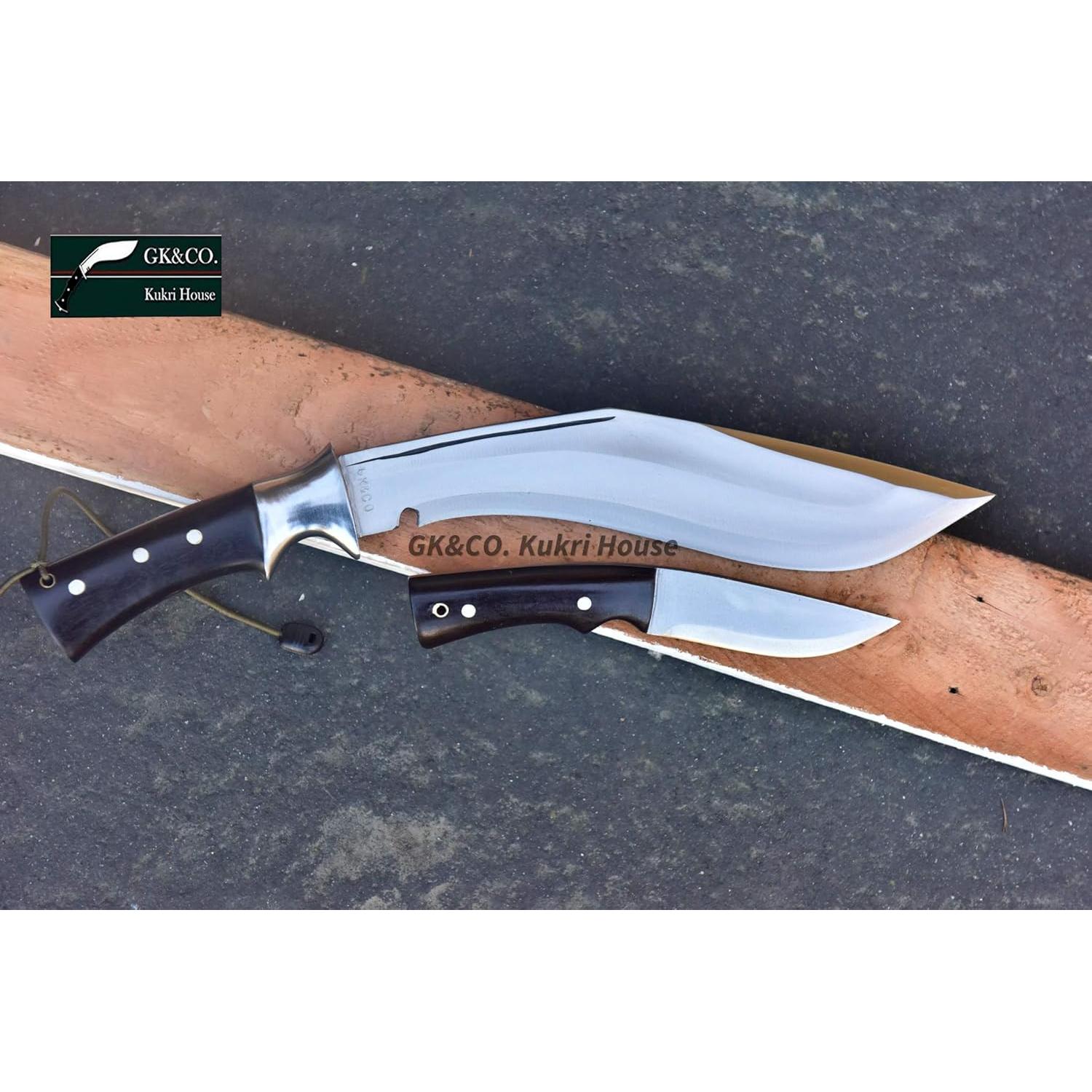 Kukri GK&CO. 11" de Acero al Carbono con Funda Roja