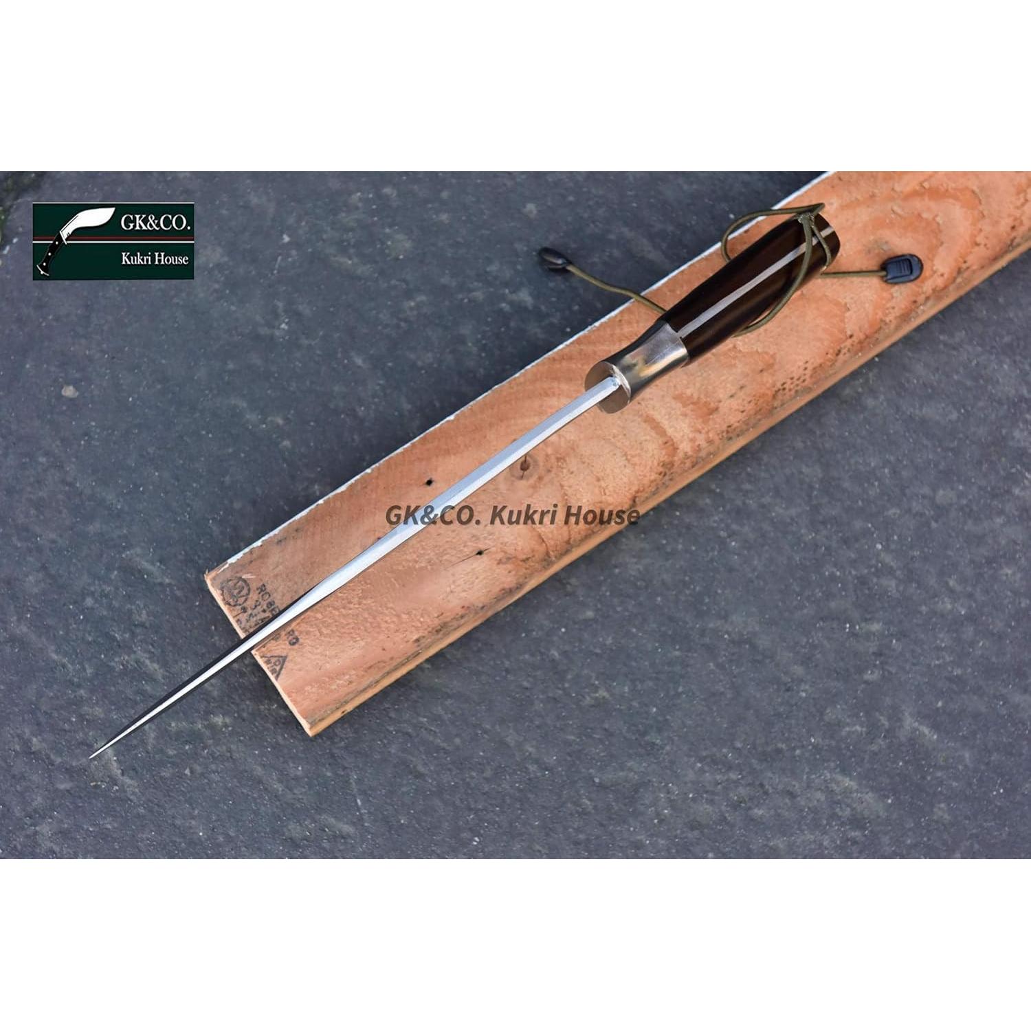 Kukri GK&CO. 11" de Acero al Carbono con Funda Roja