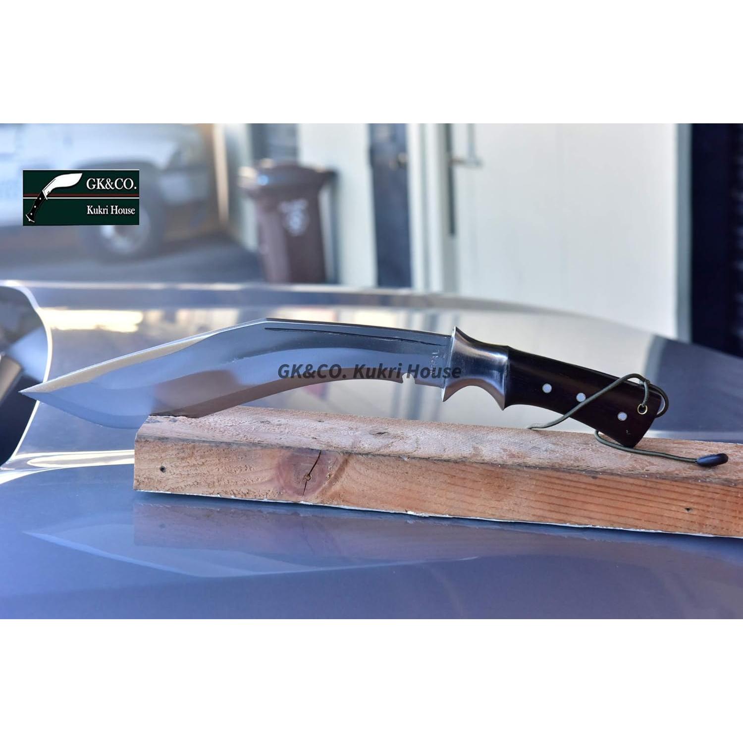 Kukri GK&CO. 11" de Acero al Carbono con Funda Roja