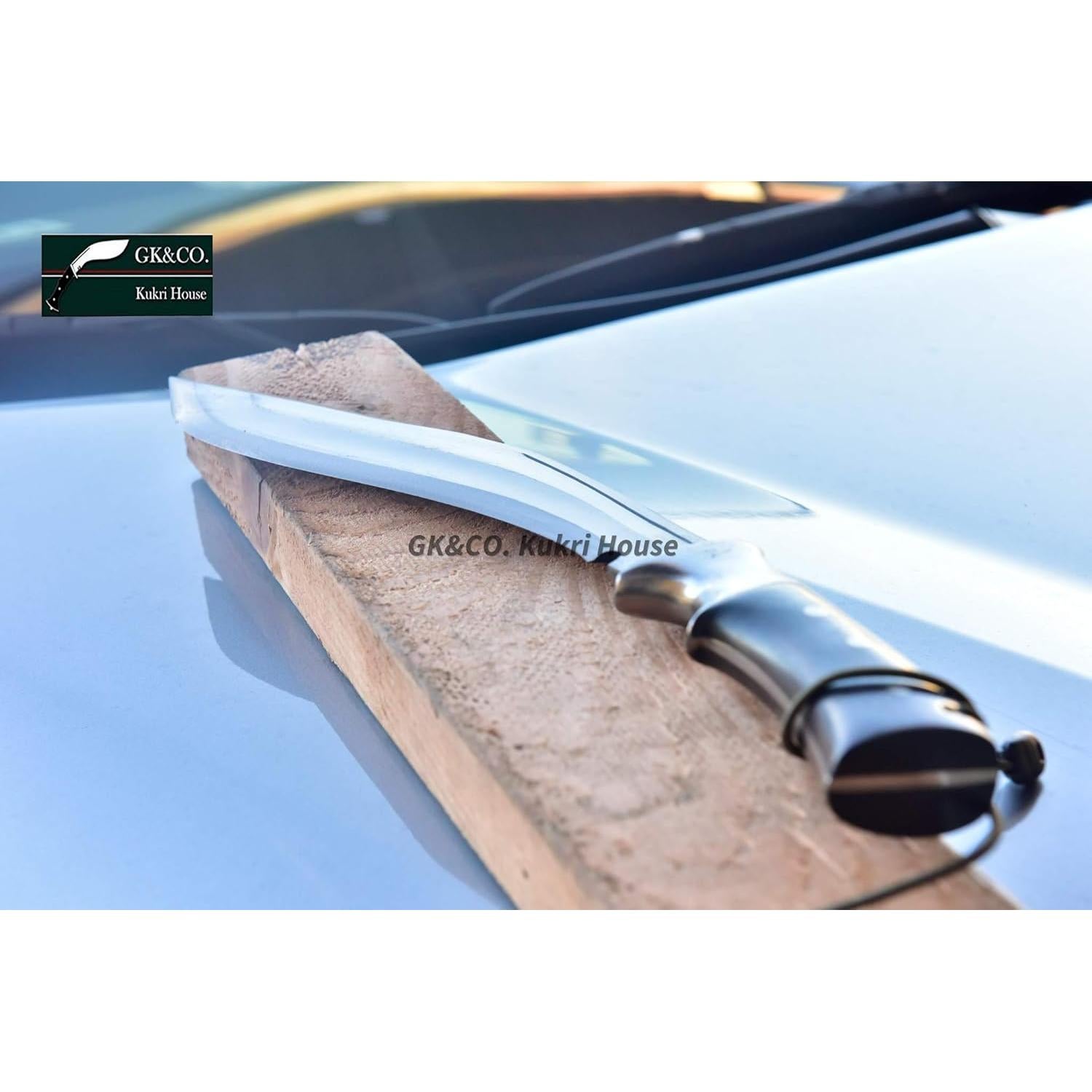 Kukri GK&CO. 11" de Acero al Carbono con Funda Roja