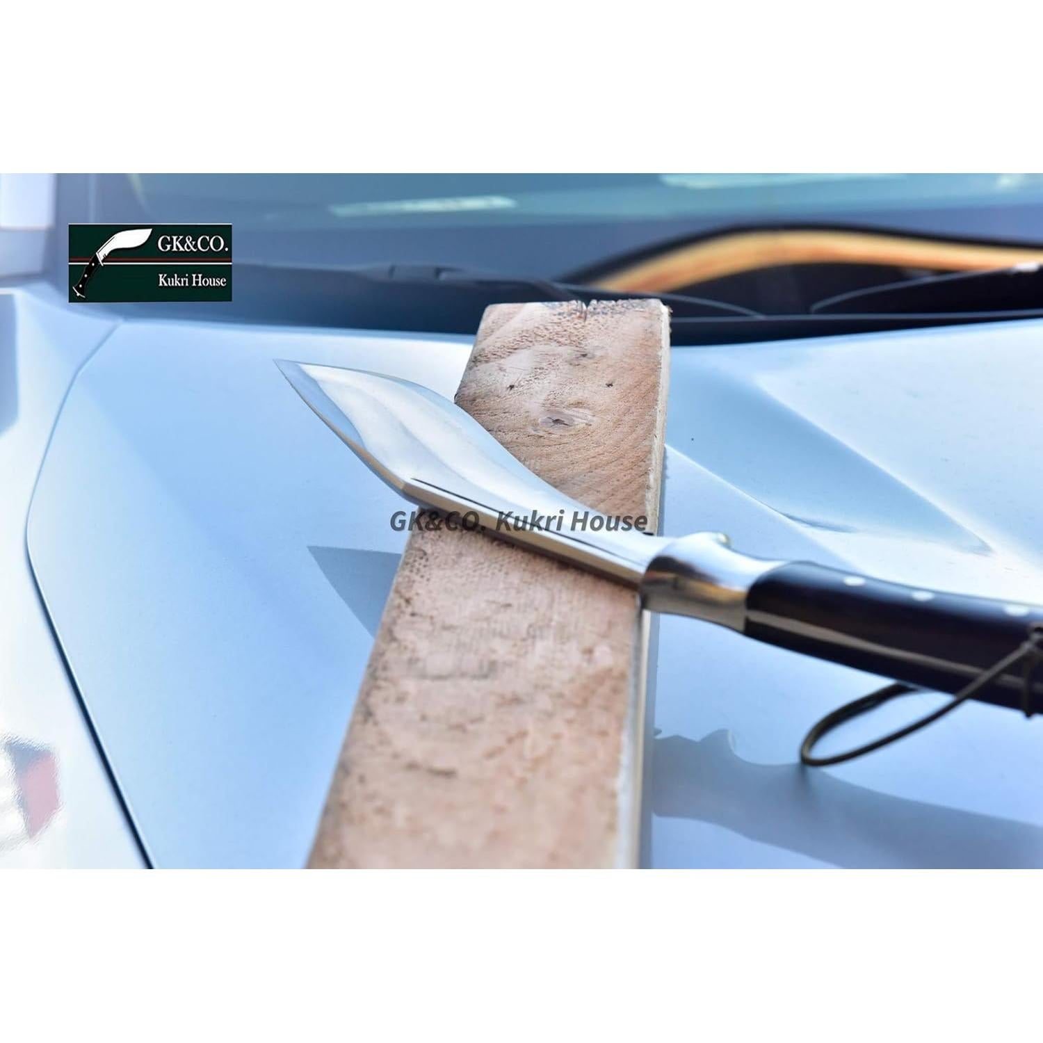 Kukri GK&CO. 11" de Acero al Carbono con Funda Roja