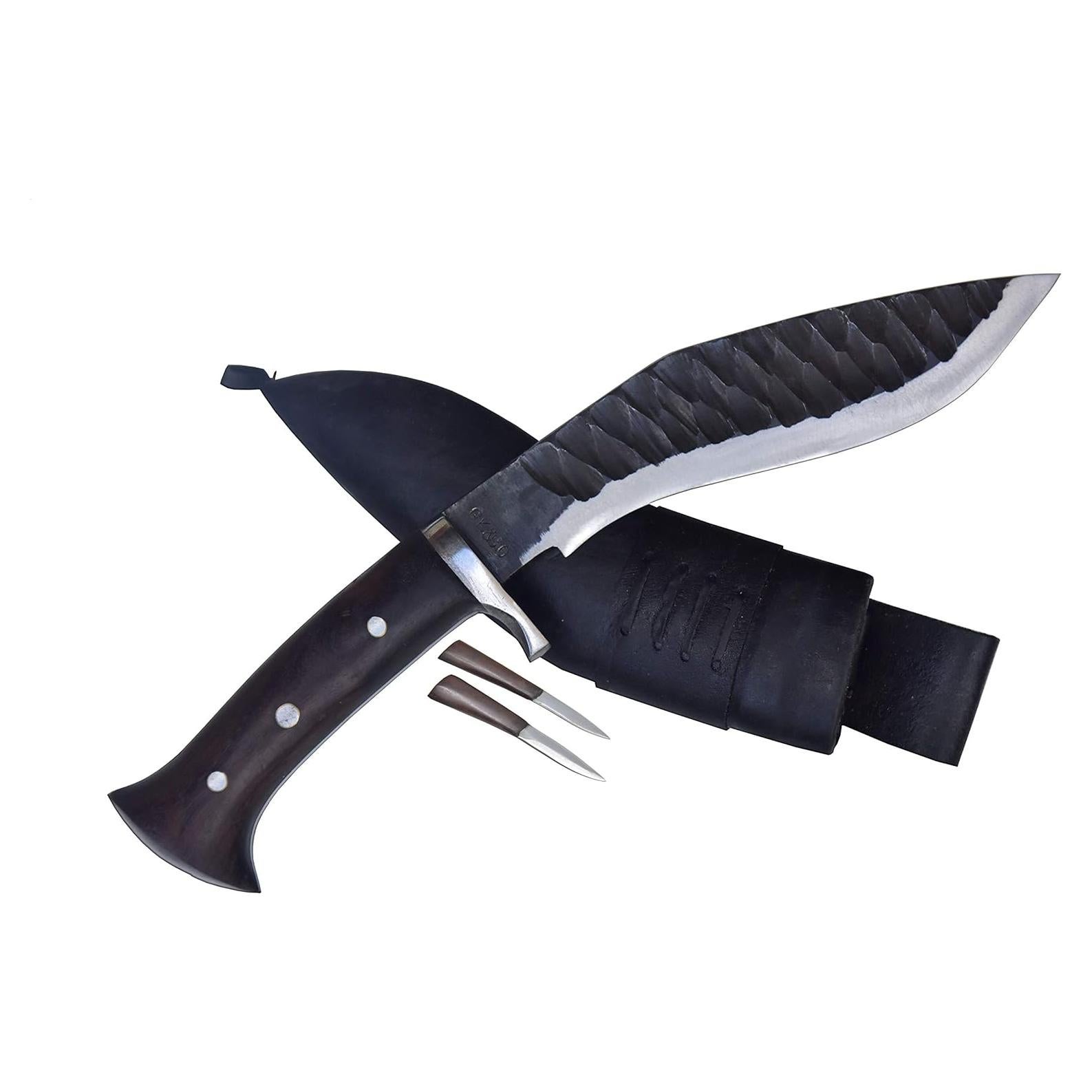 Cuchillo Kukri GK&CO. Casa Kukri 20 cm Acero Carbono Hecho a Mano