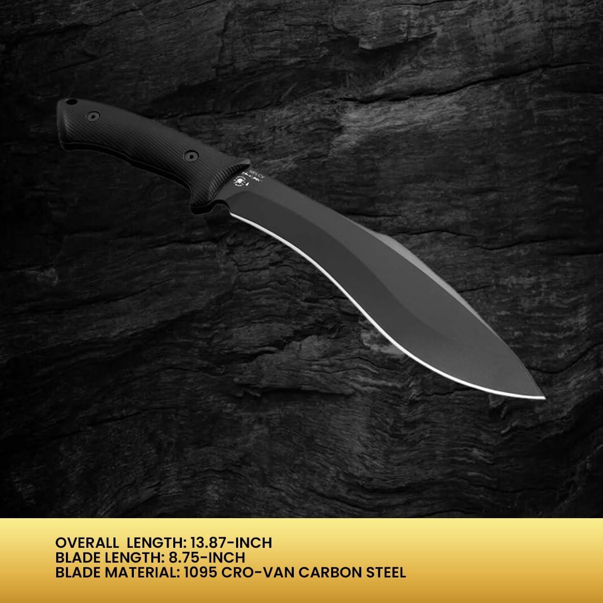 Cuchillo Kukri Spartan Harsey SBSL007BK 35.4 cm Negro