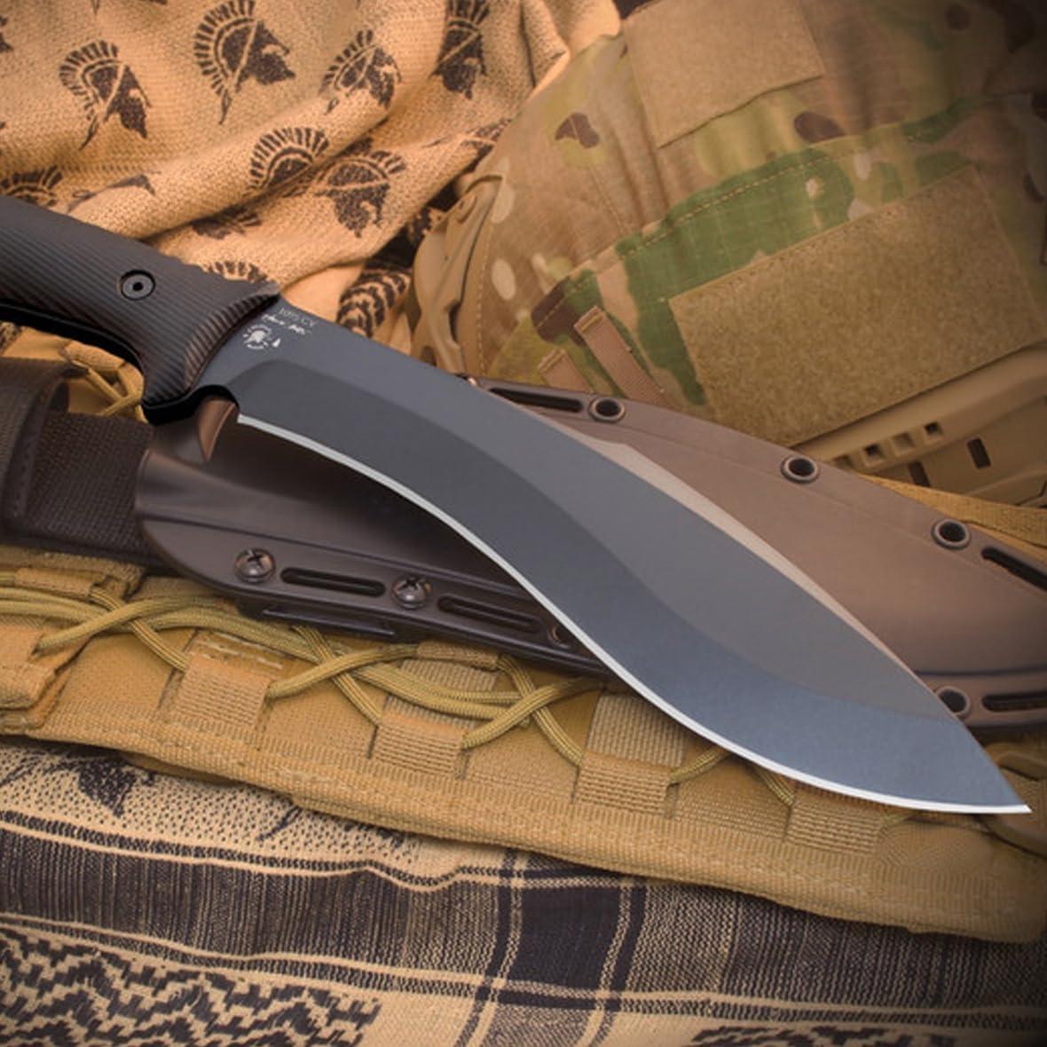 Cuchillo Kukri Spartan Harsey SBSL007BK 35.4 cm Negro