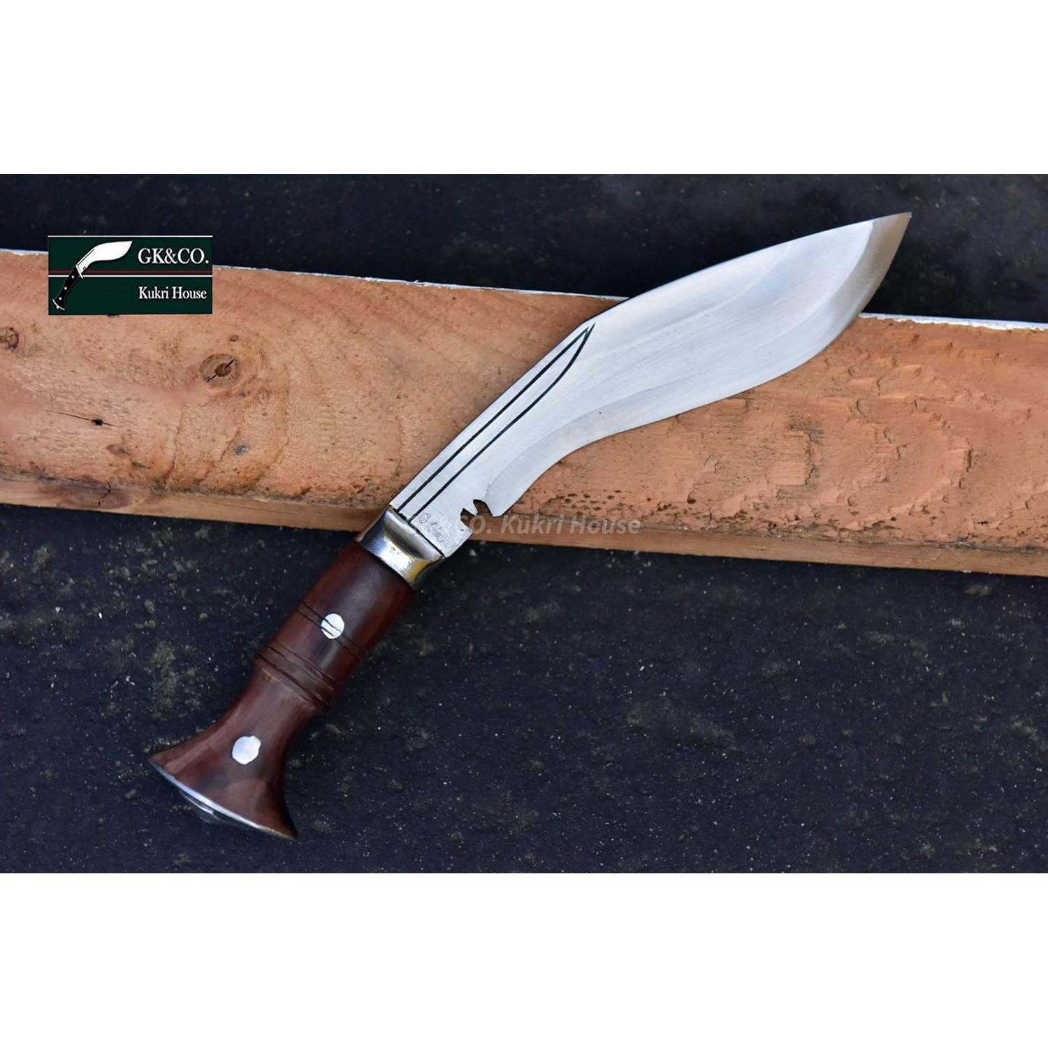 Cuchillo Kukri GK&CO. Casa Kukri 20 cm Hoja Acero Carbono