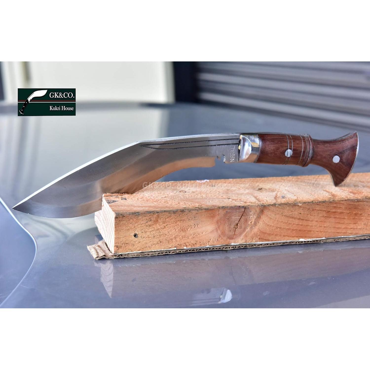 Cuchillo Kukri GK&CO. Casa Kukri 20 cm Hoja Acero Carbono