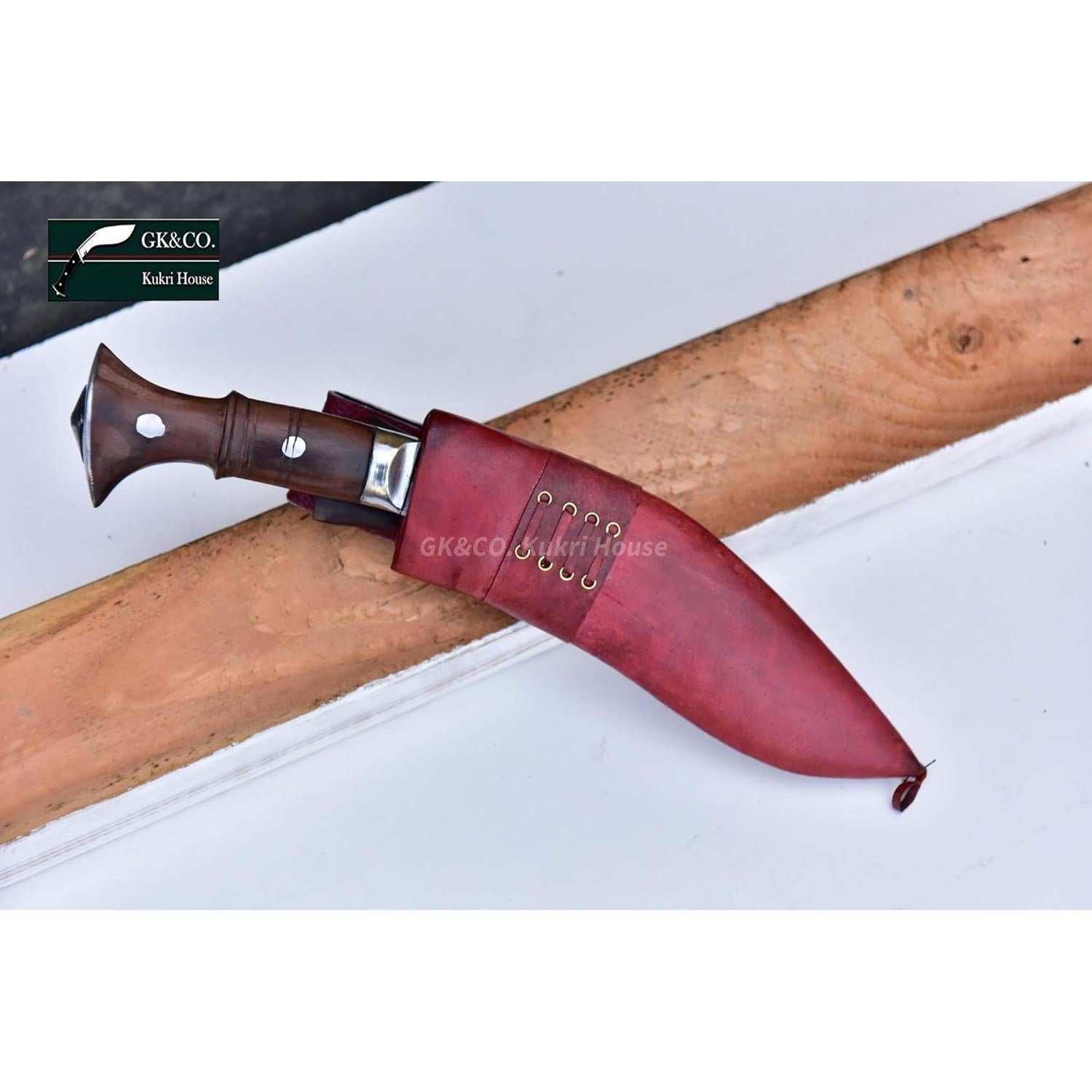 Cuchillo Kukri GK&CO. Casa Kukri 20 cm Hoja Acero Carbono