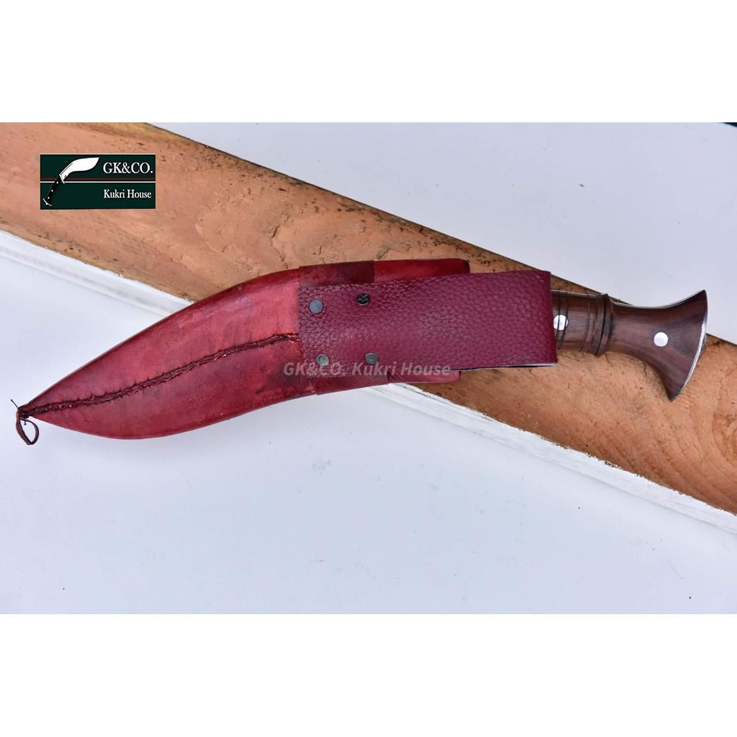 Cuchillo Kukri GK&CO. Casa Kukri 20 cm Hoja Acero Carbono