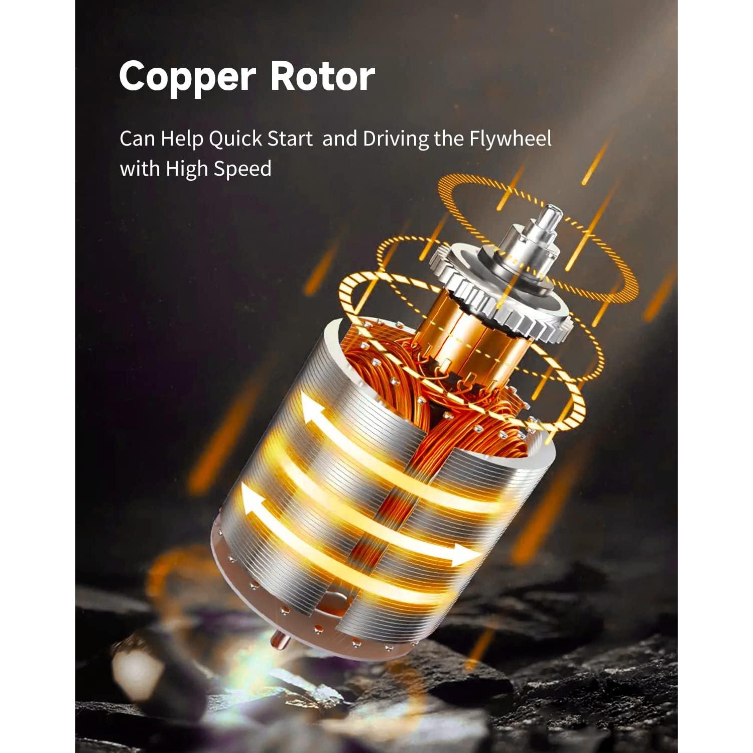 Motor de Arranque OCPTY 1.5kW 12V Compatible Buick Chevrolet