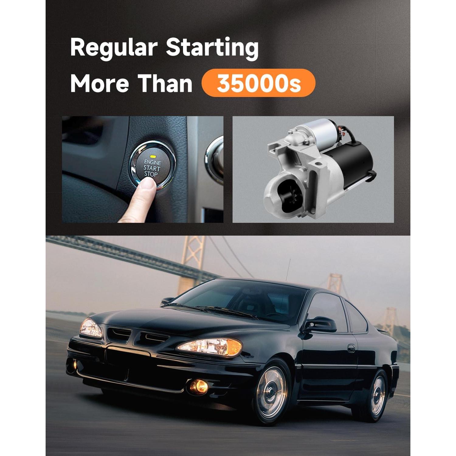 Motor de Arranque OCPTY 1.5kW 12V Compatible Buick Chevrolet