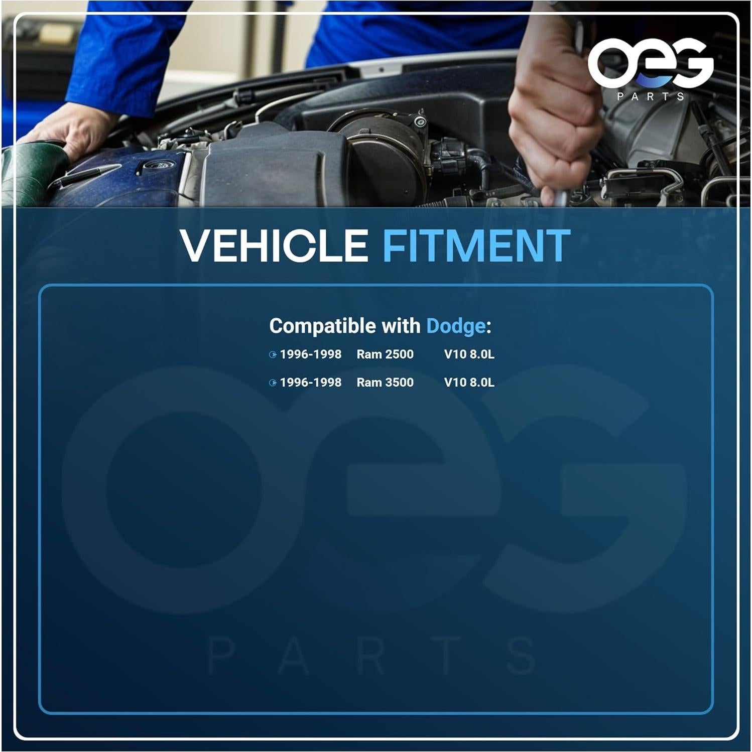 Arrancador OEG 12V para Dodge Ram 2500 3500 V10 8.0L 1994-1998