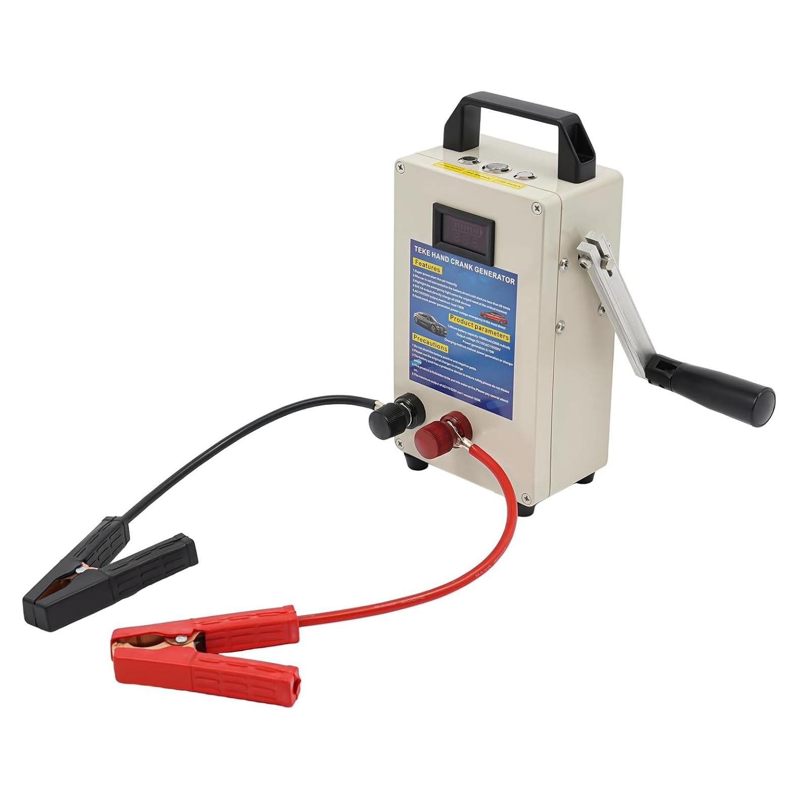 Generador Manual de Cargador de Manivela Pinkelin 150W