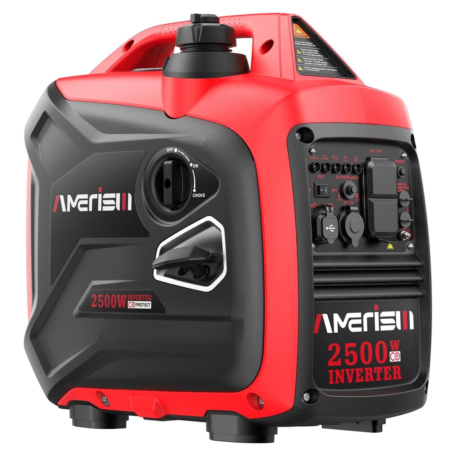 Generador Inversor Portátil Amerisun AM5020C 2500W Gasolina
