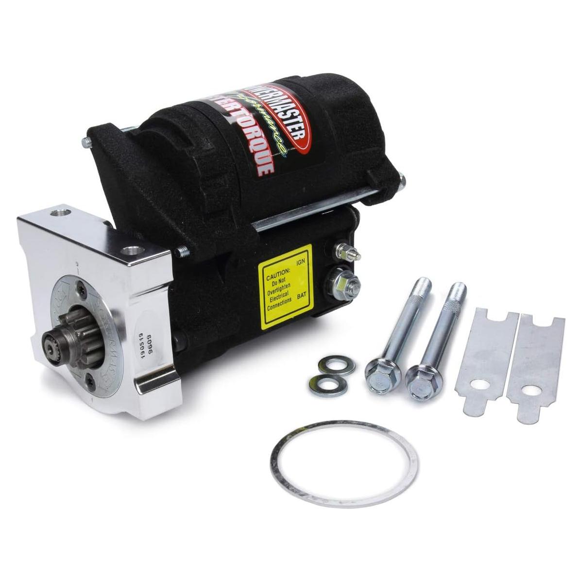 Arrancador Powermaster 1.4KW para GM LS-Series, Negro