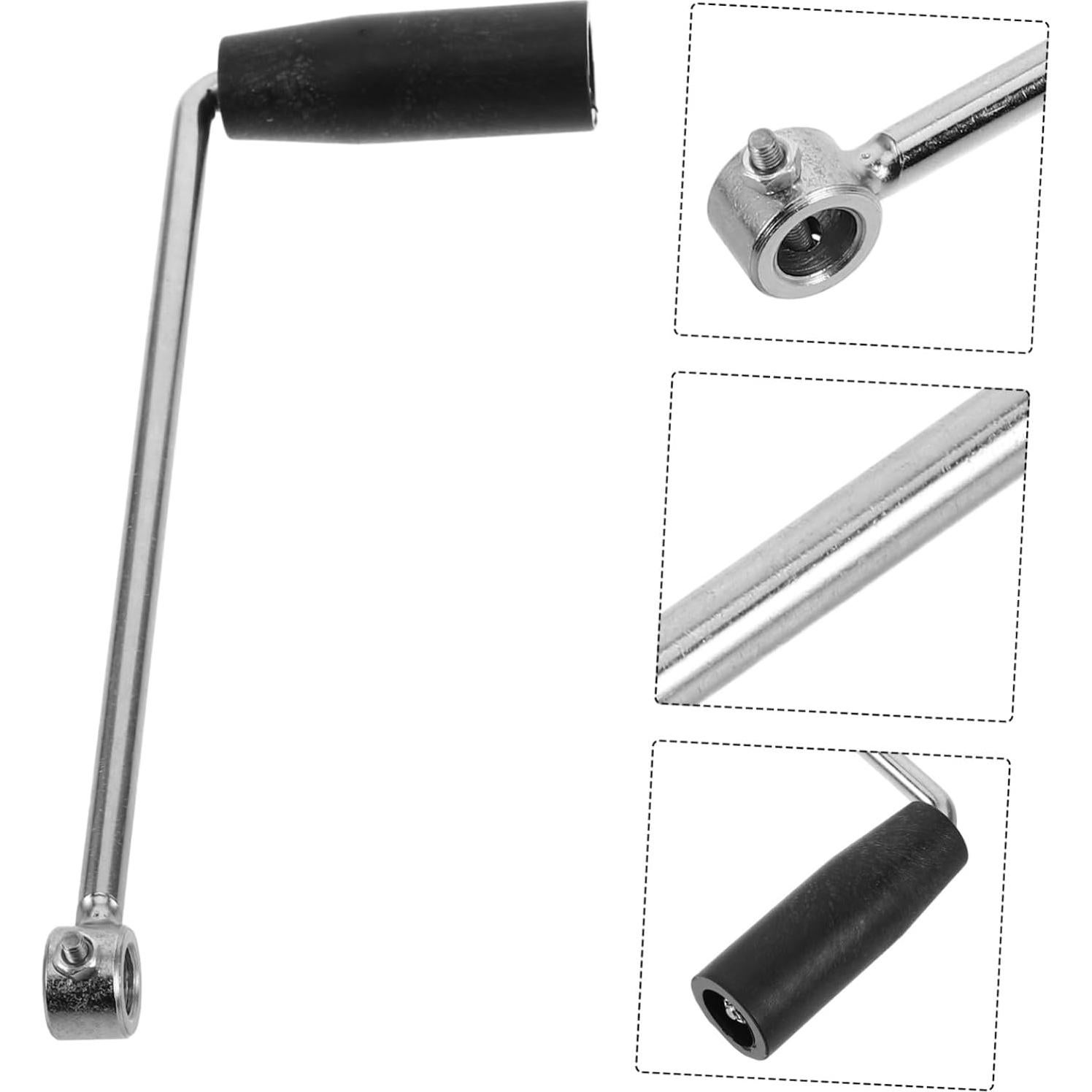 Mango de Generador de Manivela YARNOW Acero Inoxidable 17 cm