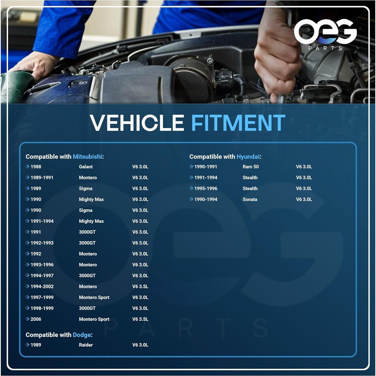 Arrancador OEG 12V para Dodge Stealth y Mitsubishi 3000GT