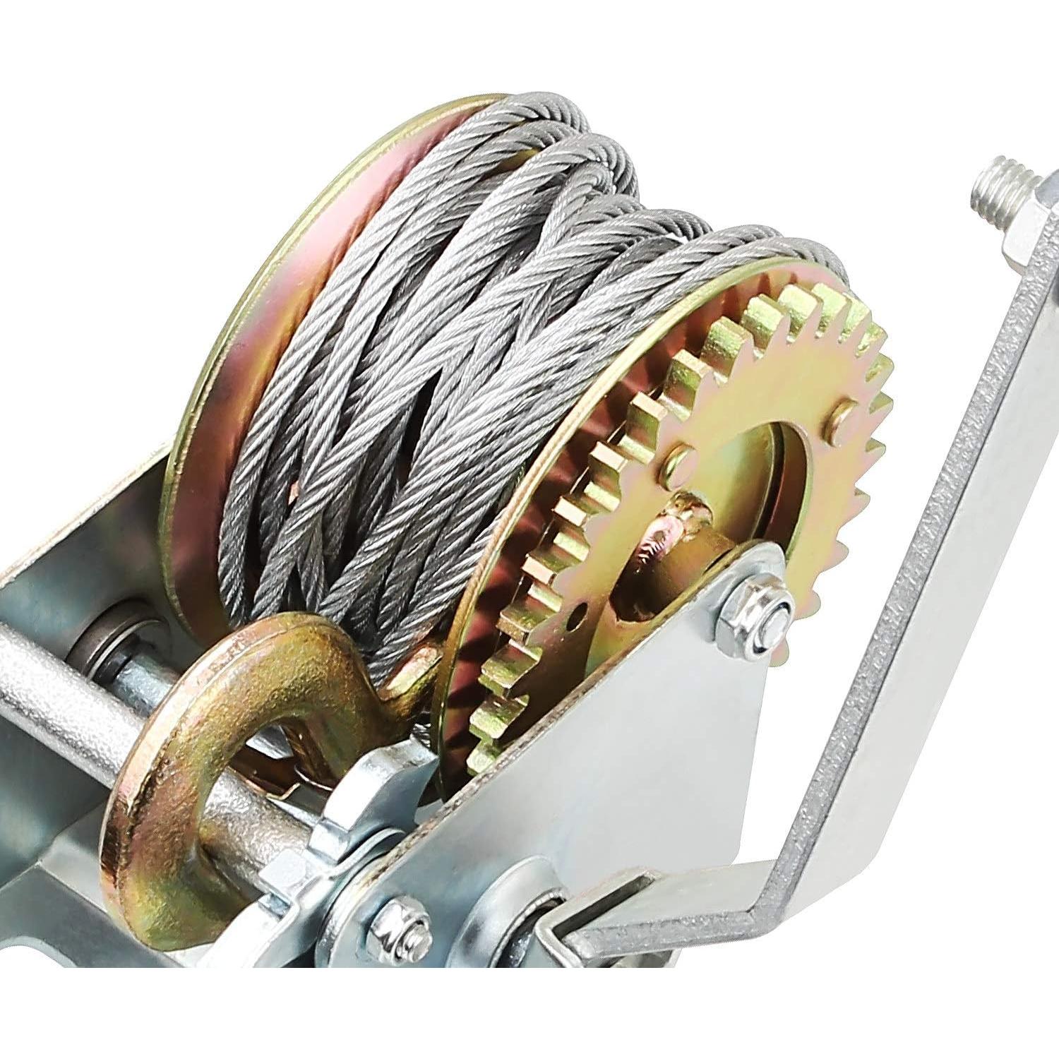 Gato de Manivela AConnet 800lbs (363kg) con Cable 8m