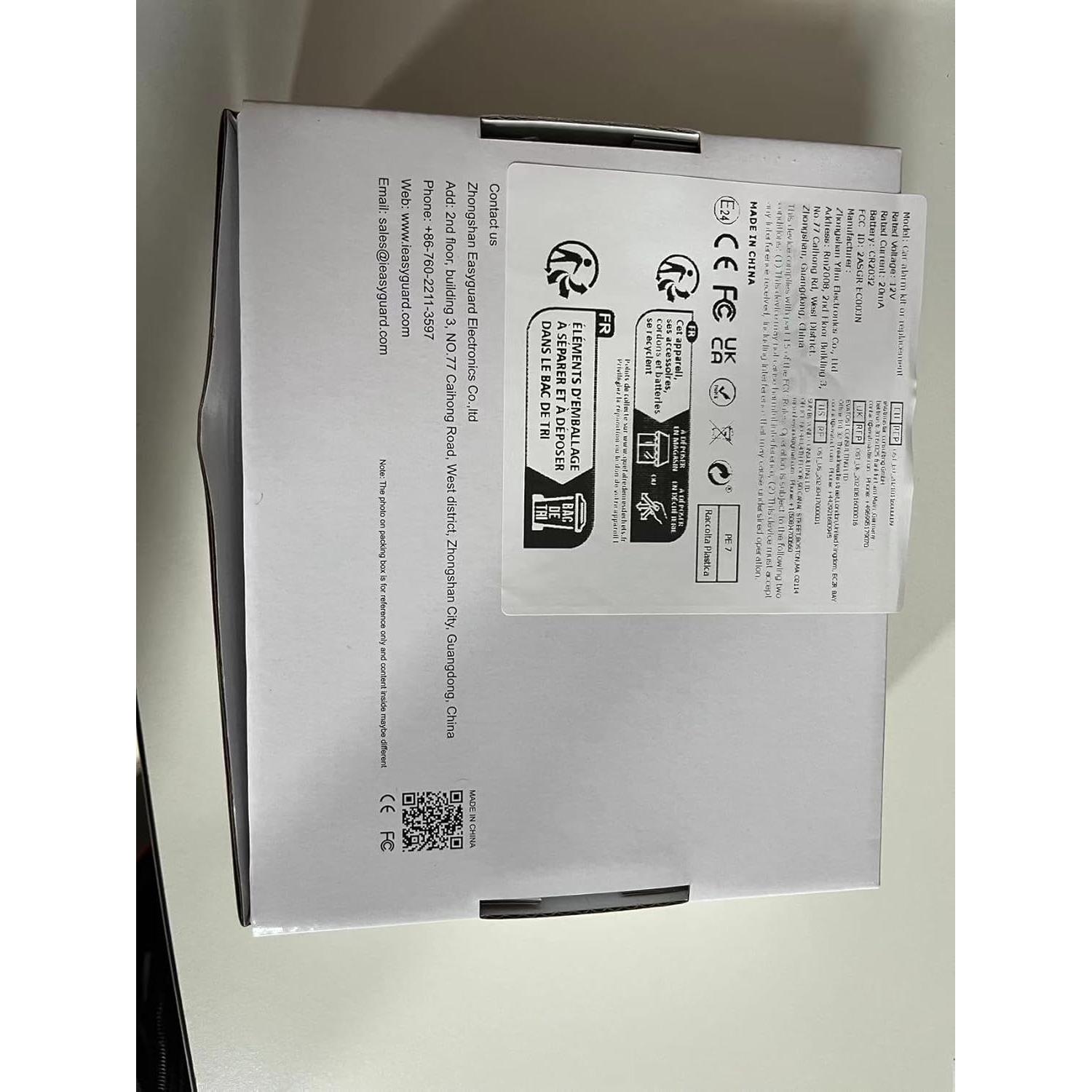 Sistema de Alarma de Coche EASYGUARD EC002-V PKE 12V con Arranque Remoto