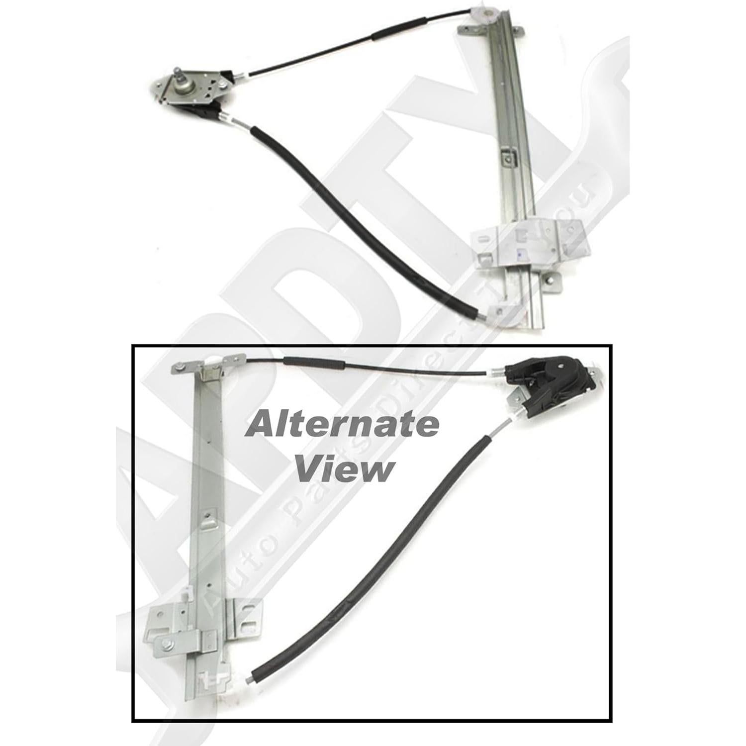 Regulador de Ventana Manual APDTY 55076025AD Jeep Wrangler 1997-2006