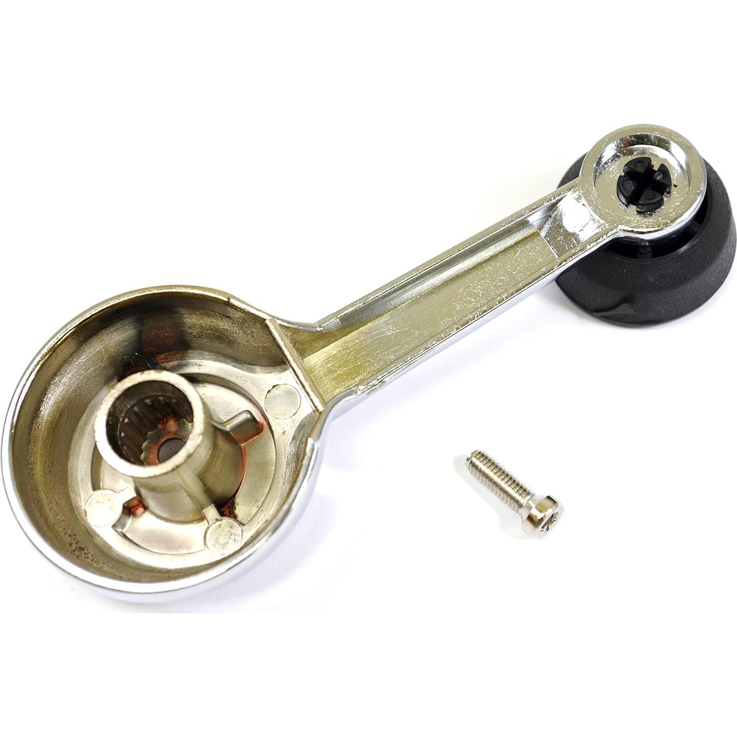 Manija de Manivela de Ventana Interior PT Auto Warehouse CH-1141M Cromado