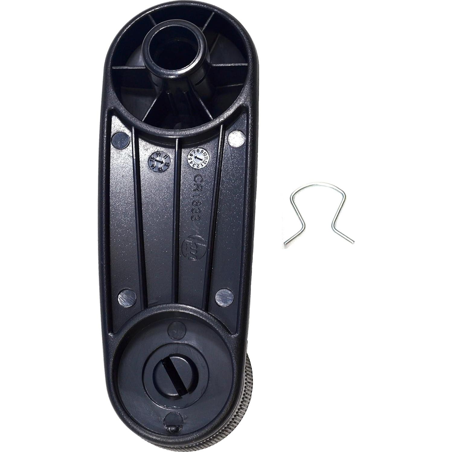 Manija de Ventana Interior PT Auto Warehouse CH-1833A Negra