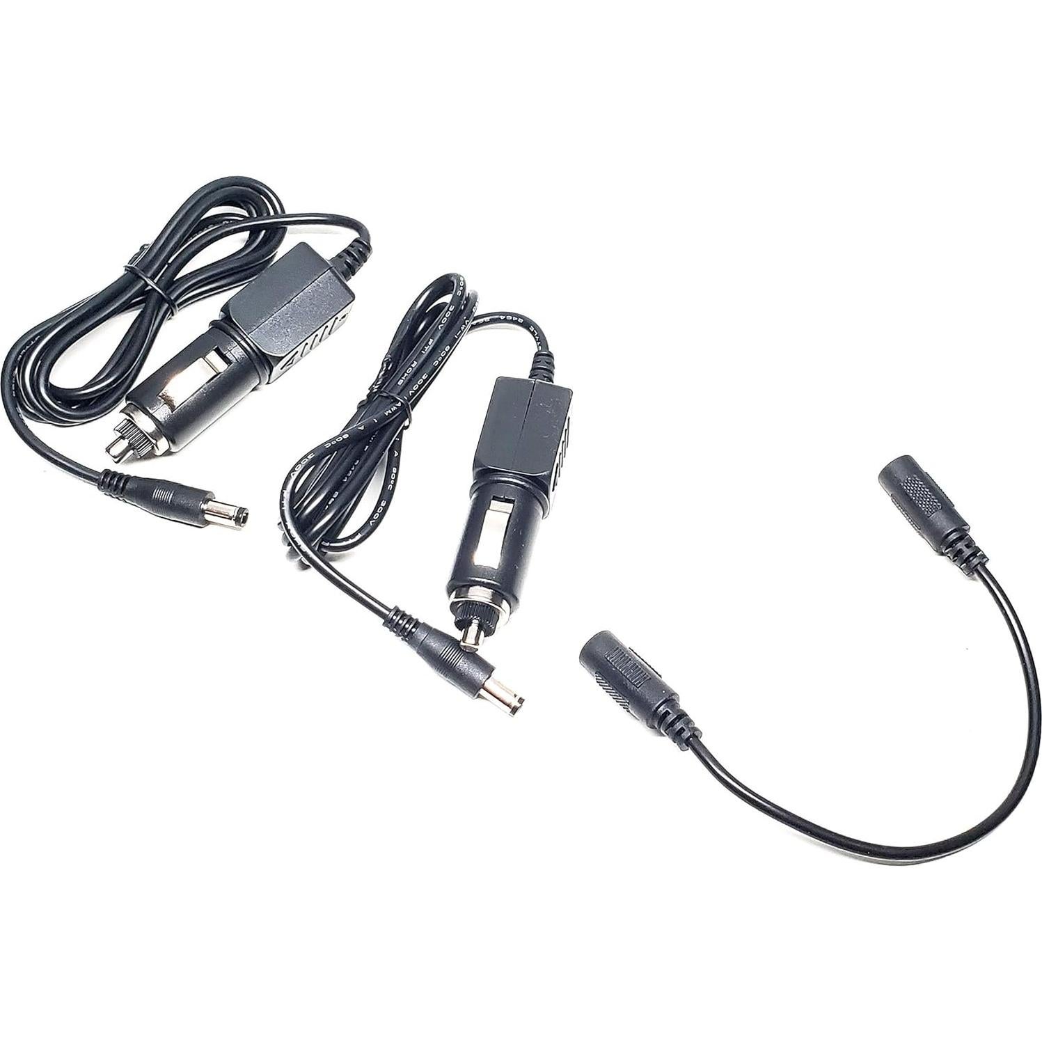 Cargador Rápido para Automóvil YUSTDA 12-24V Alta Calidad