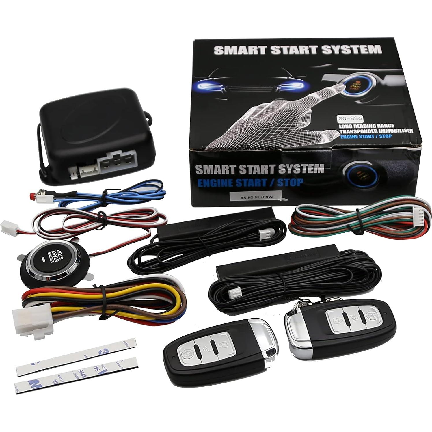 Sistema de Alarma de Coche 3T6B PKE con Botón de Arranque