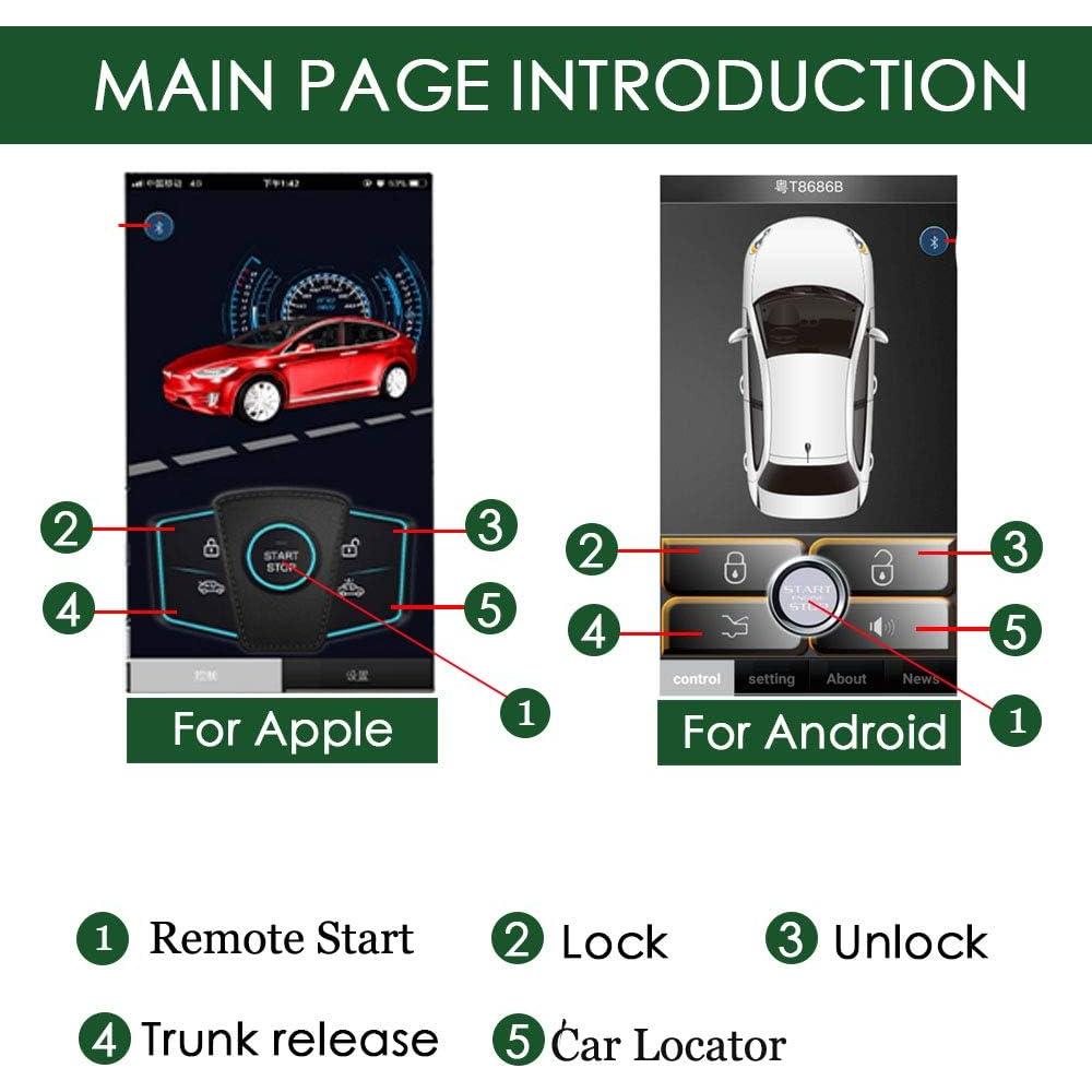 Inicio Remoto Universal GIORDON con Control de Motor y App
