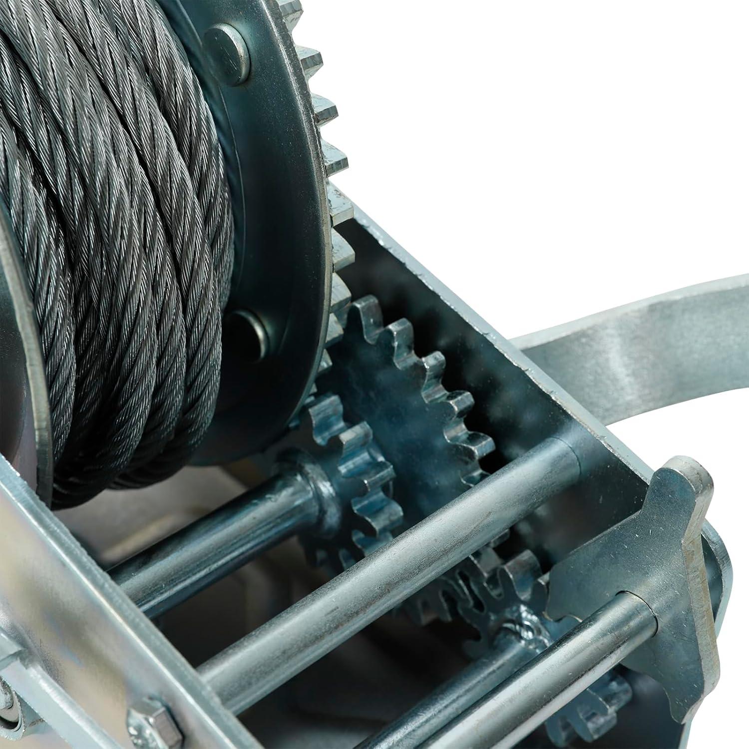 Garrafa de Mano BLACKHORSE-RACING 1587 kg con Cable 10 m