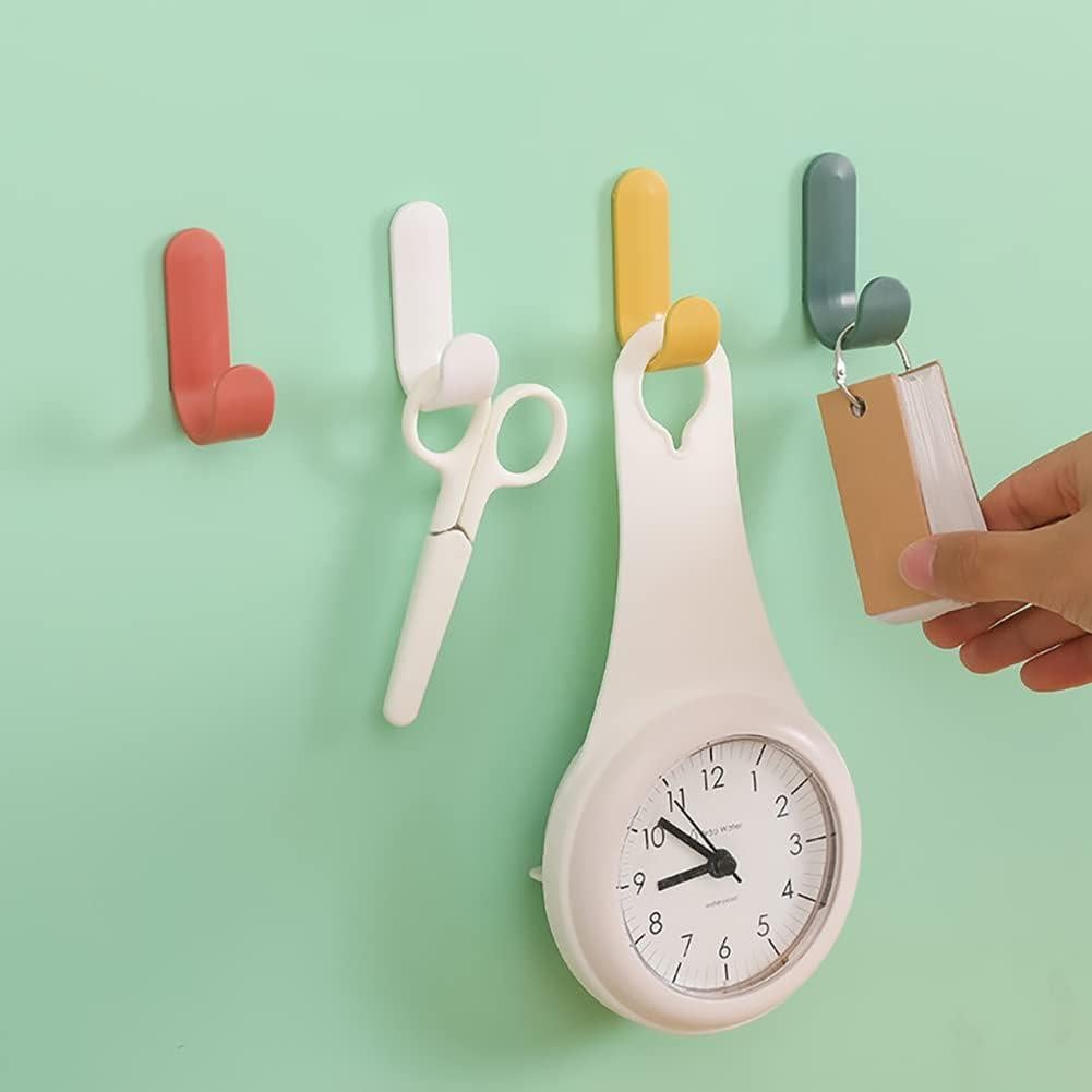 Ganchos Adhesivos Utilitarios Ducige para Pared - 6 Pcs Multicolor