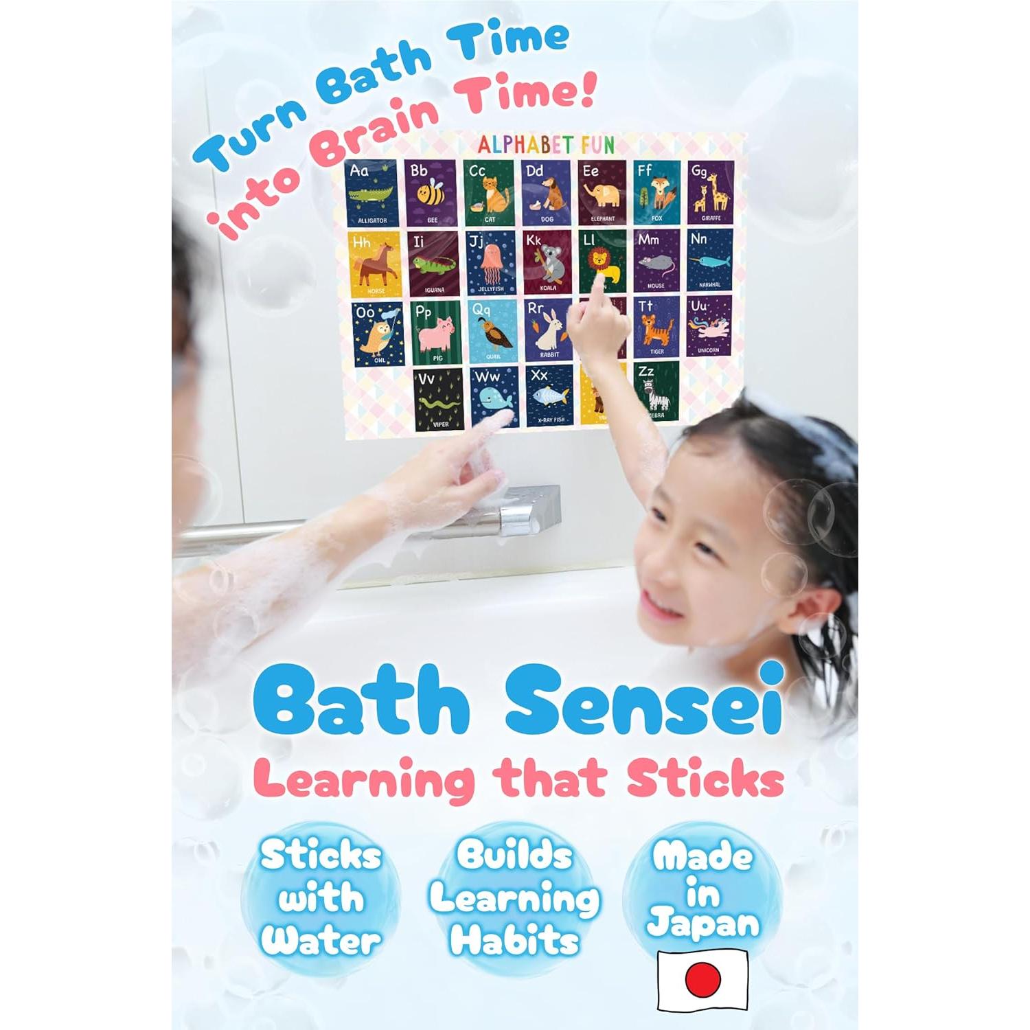 Carteles de Aprendizaje Impermeables Montessori Blue Bird 4 Piezas