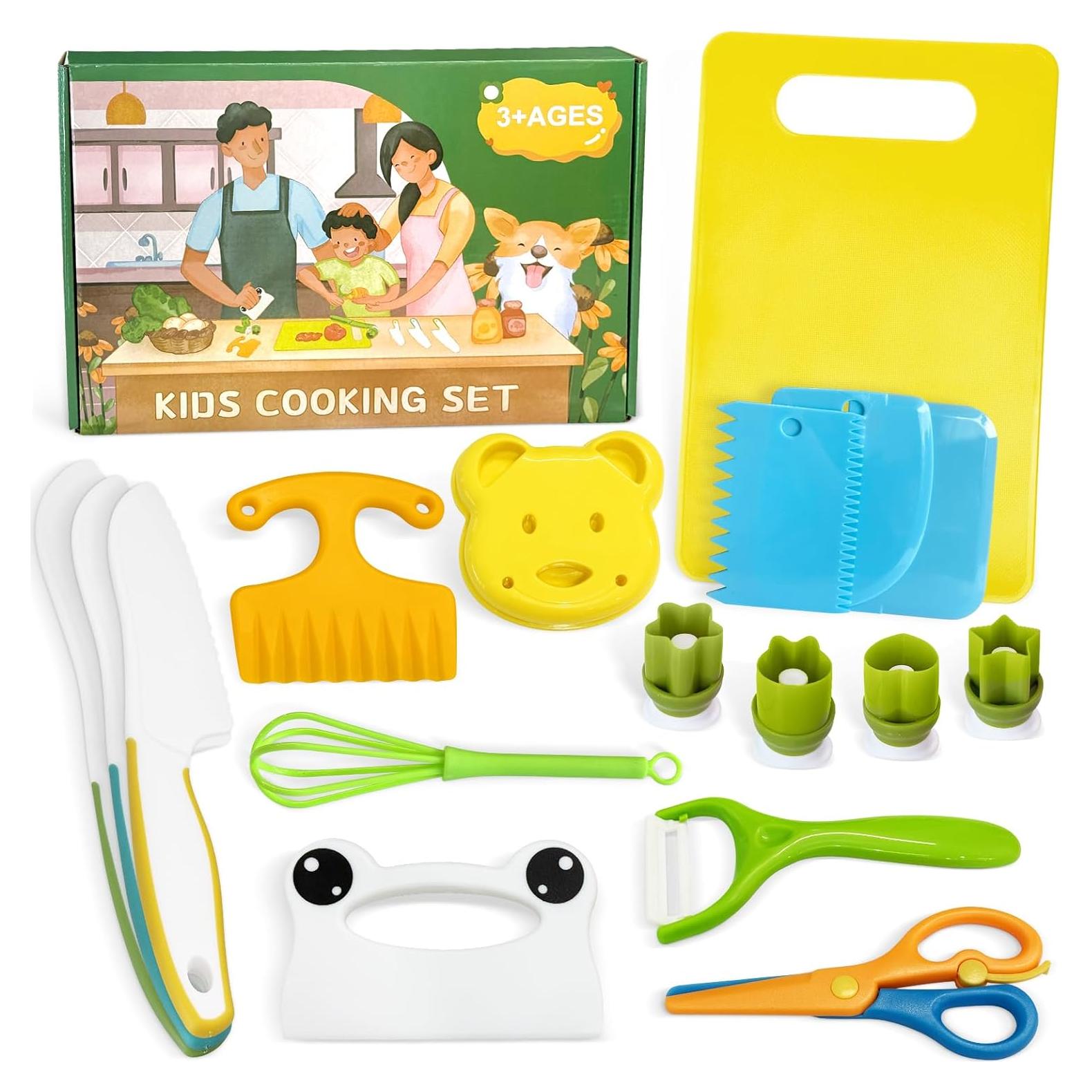 Conjunto de cuchillos para niños 17 piezas Chanking seguro