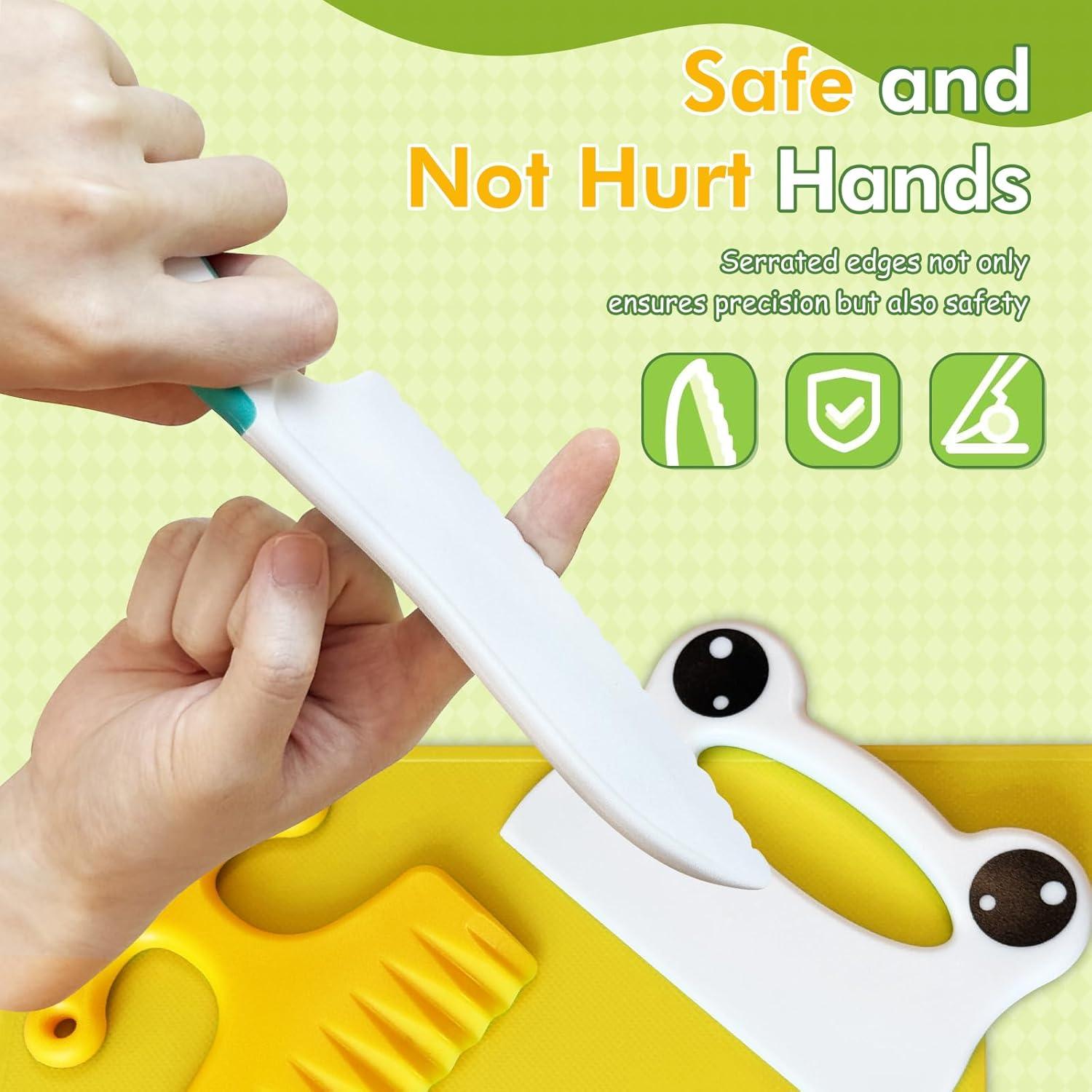 Conjunto de cuchillos para niños 17 piezas Chanking seguro