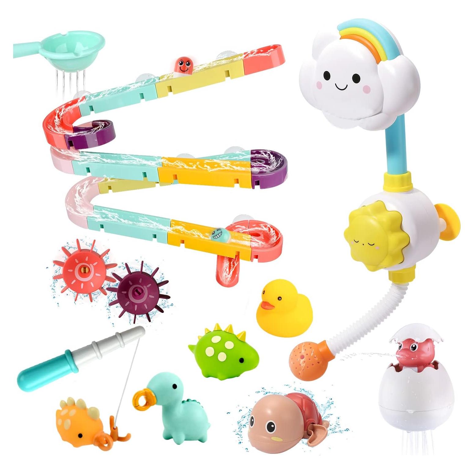 Set de Juguetes de Baño 33 Piezas CUTE STONE para Niños