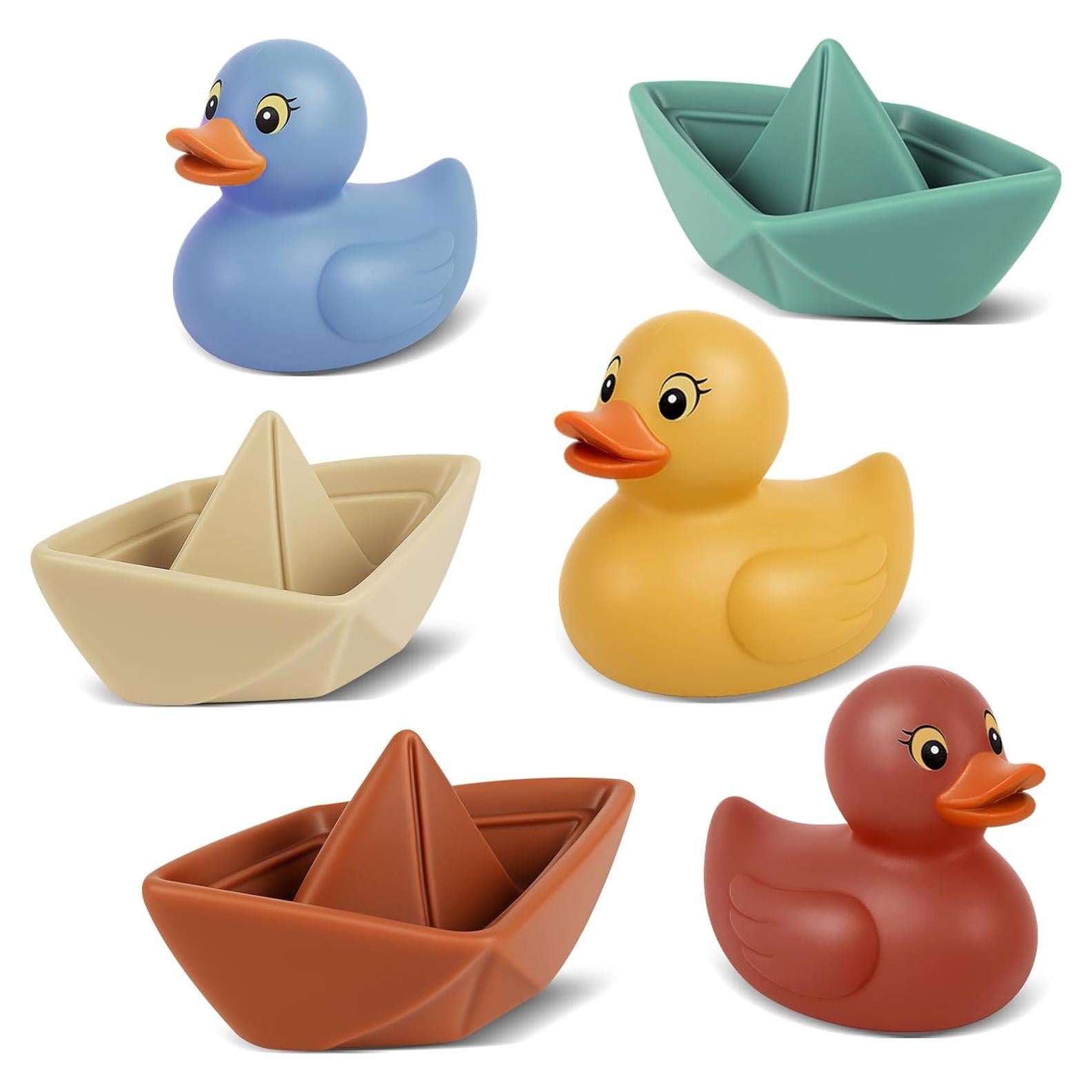 Set de Juguetes de Baño ROHSCE para Bebés - 6 Piezas