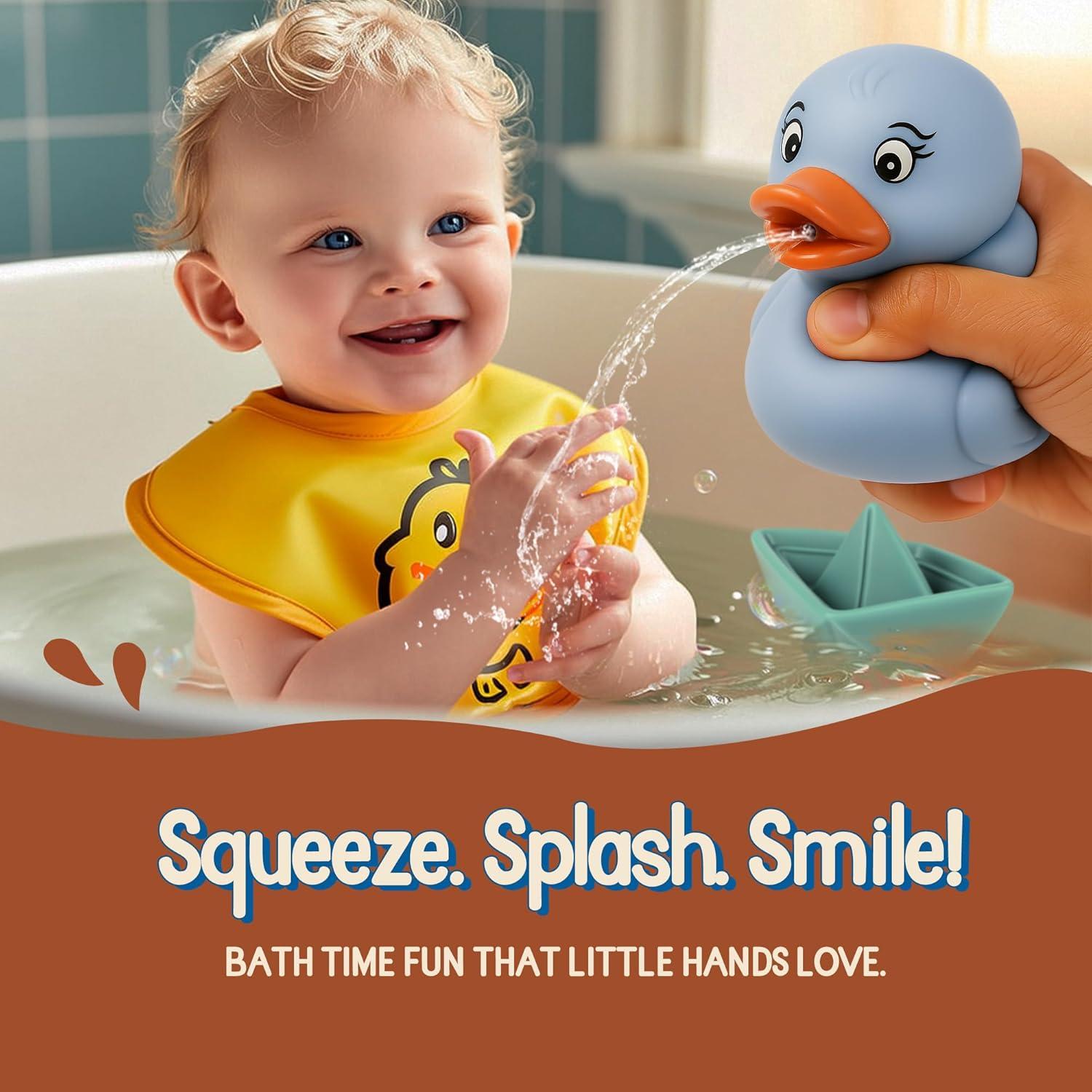 Set de Juguetes de Baño ROHSCE para Bebés - 6 Piezas