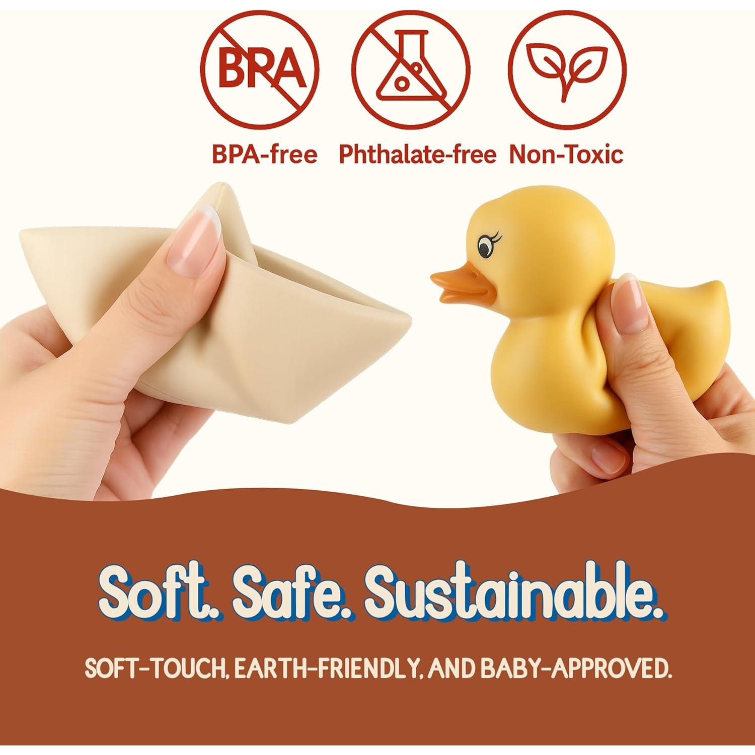 Set de Juguetes de Baño ROHSCE para Bebés - 6 Piezas