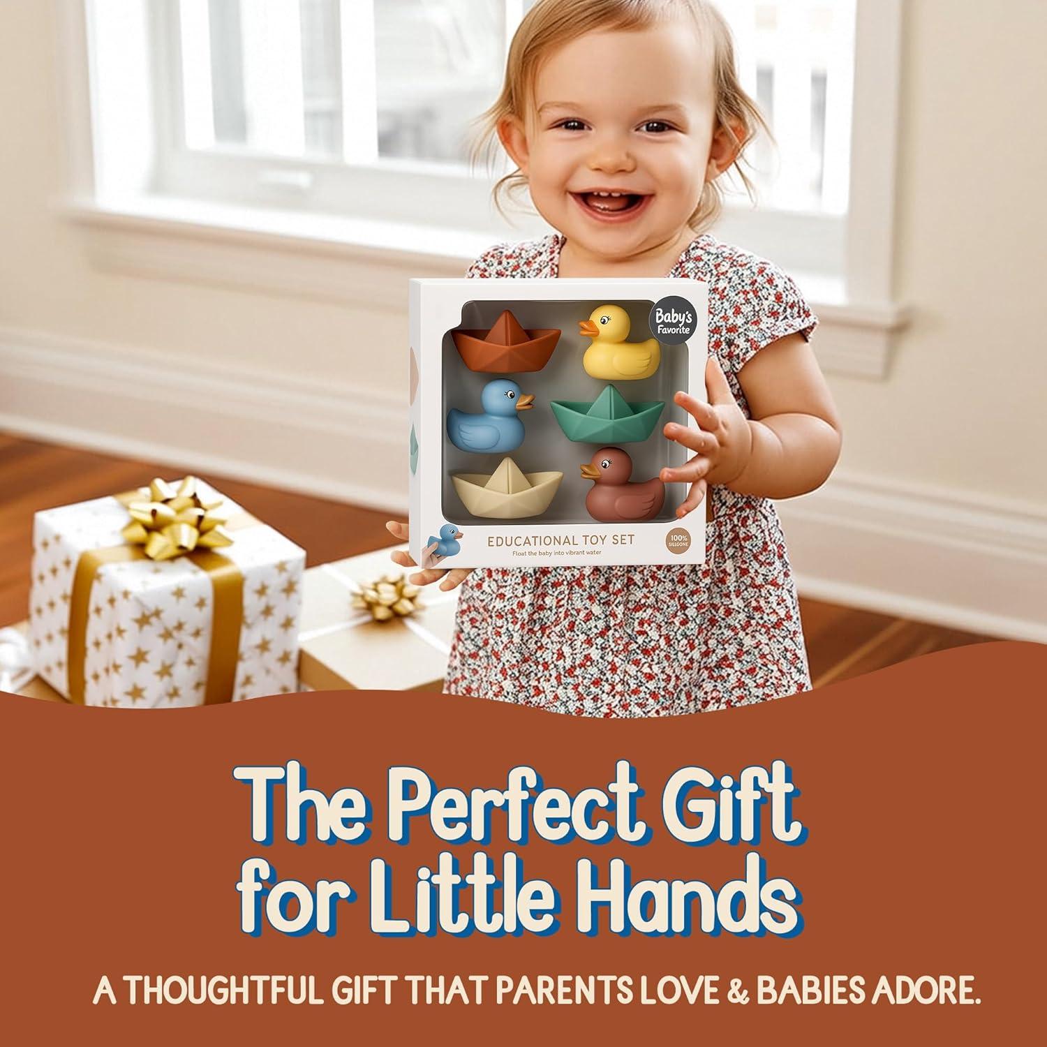 Set de Juguetes de Baño ROHSCE para Bebés - 6 Piezas