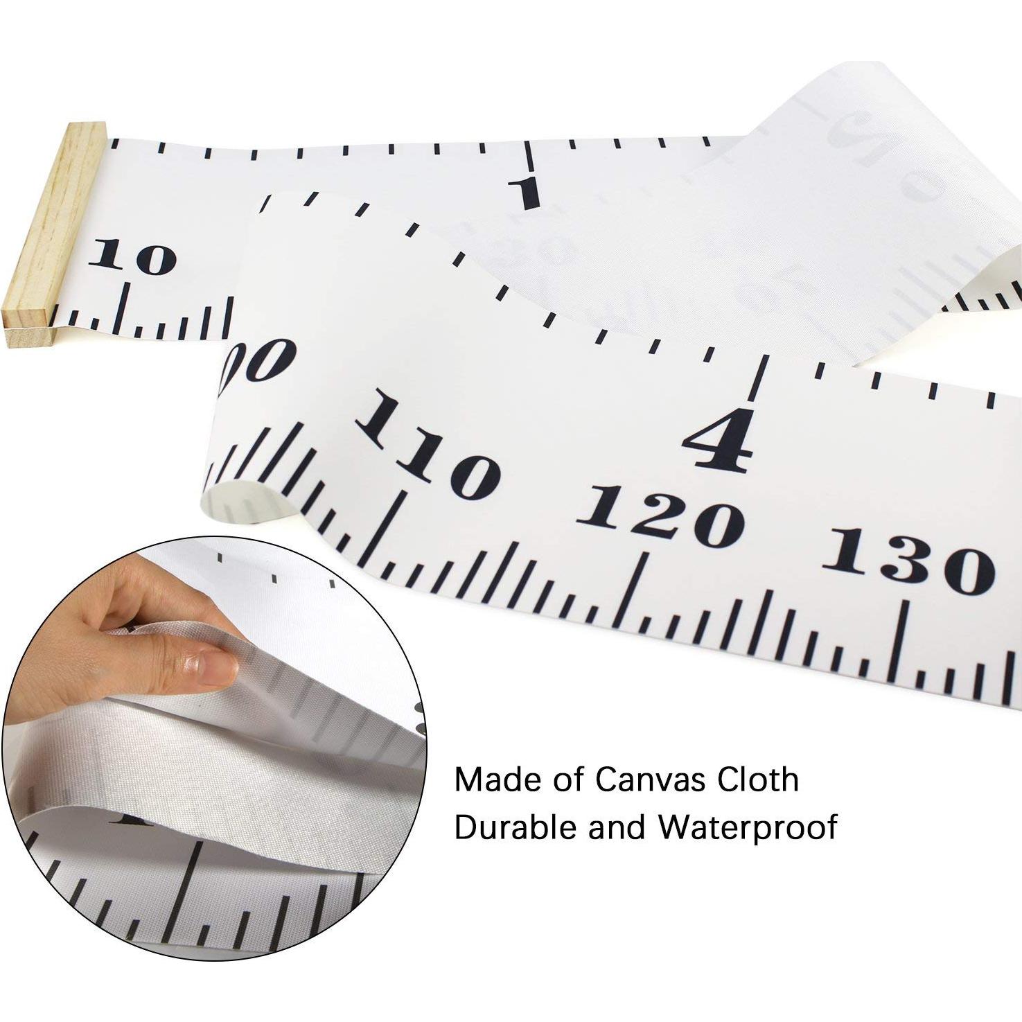 Mibote Gráfico de Crecimiento Infantil en Lienzo 200x20cm