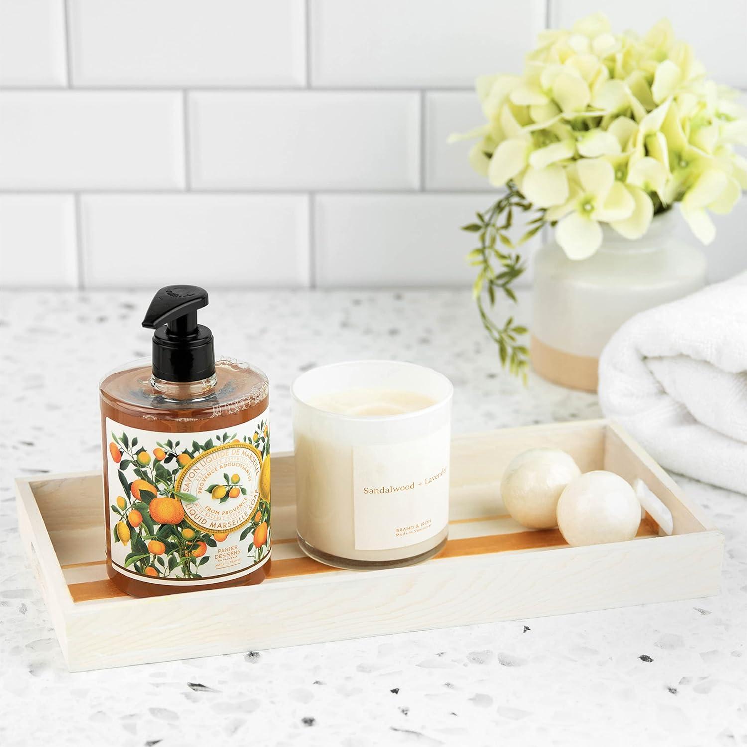 Juego de 5 Bandejas de Madera Hammont para Servir y Decorar