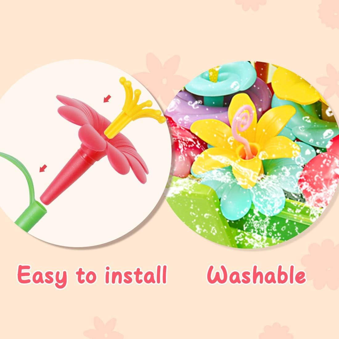 Set de Juguetes de Construcción Jardín de Flores VERTOY 105 Piezas