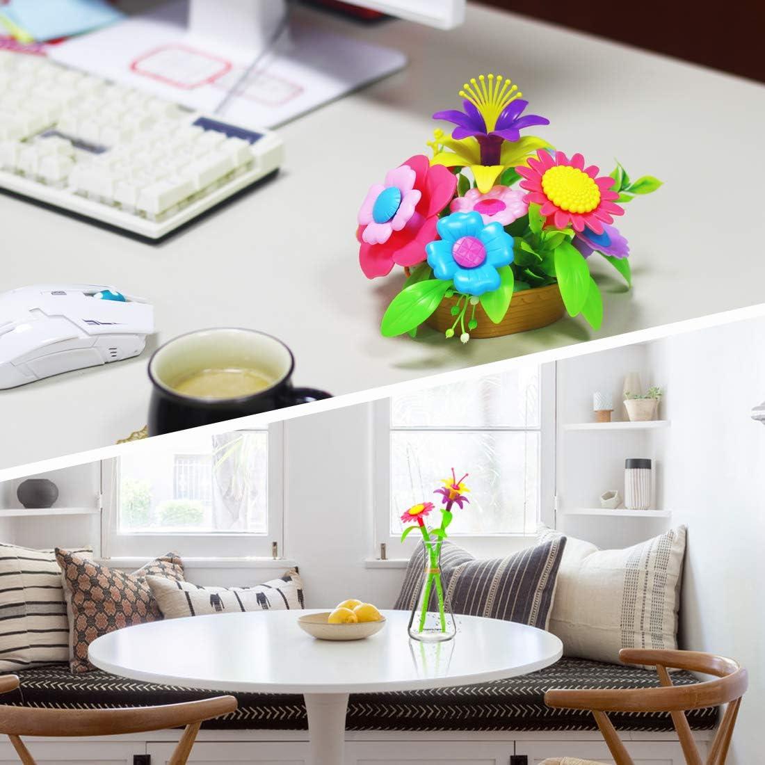 Set de Juguetes de Construcción Jardín de Flores VERTOY 105 Piezas