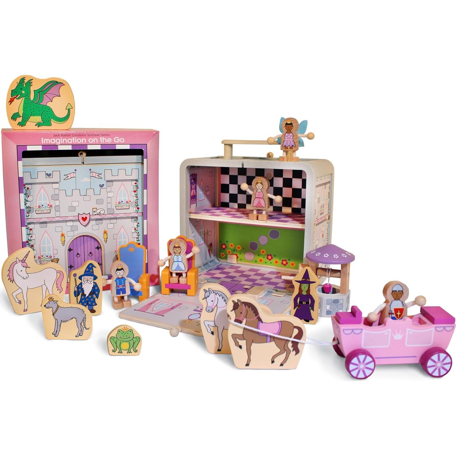 Juego de Maleta de Princesa Jack Rabbit Creations 18 Piezas