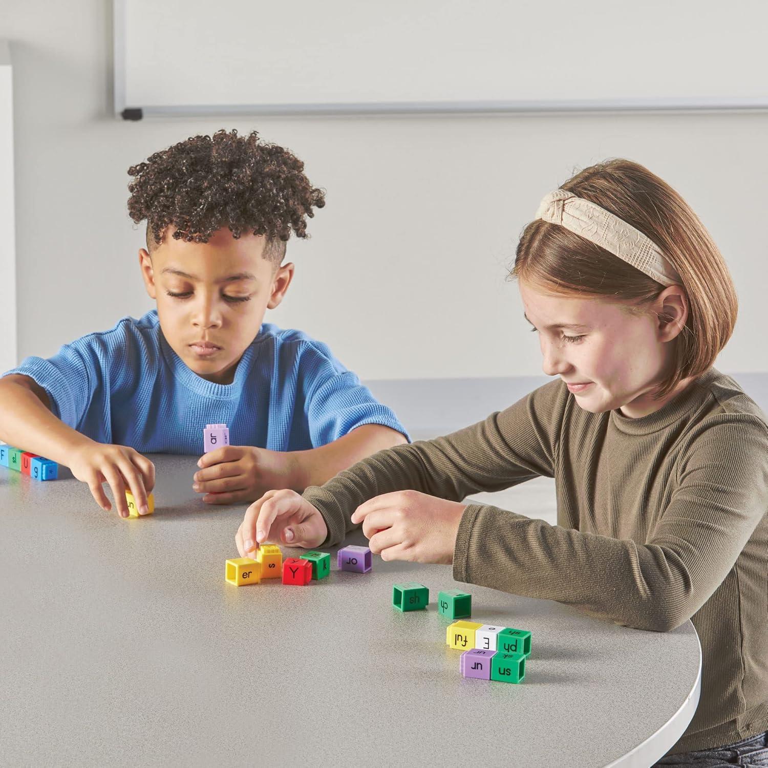 Barras de Lectura Hand2Mind 70 Piezas Montessori Fonética