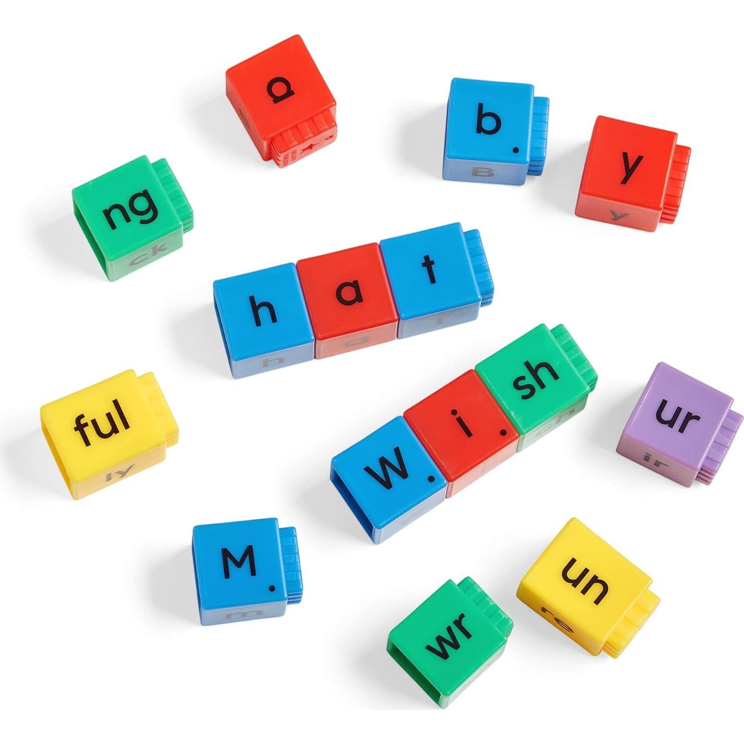 Barras de Lectura Hand2Mind 70 Piezas Montessori Fonética